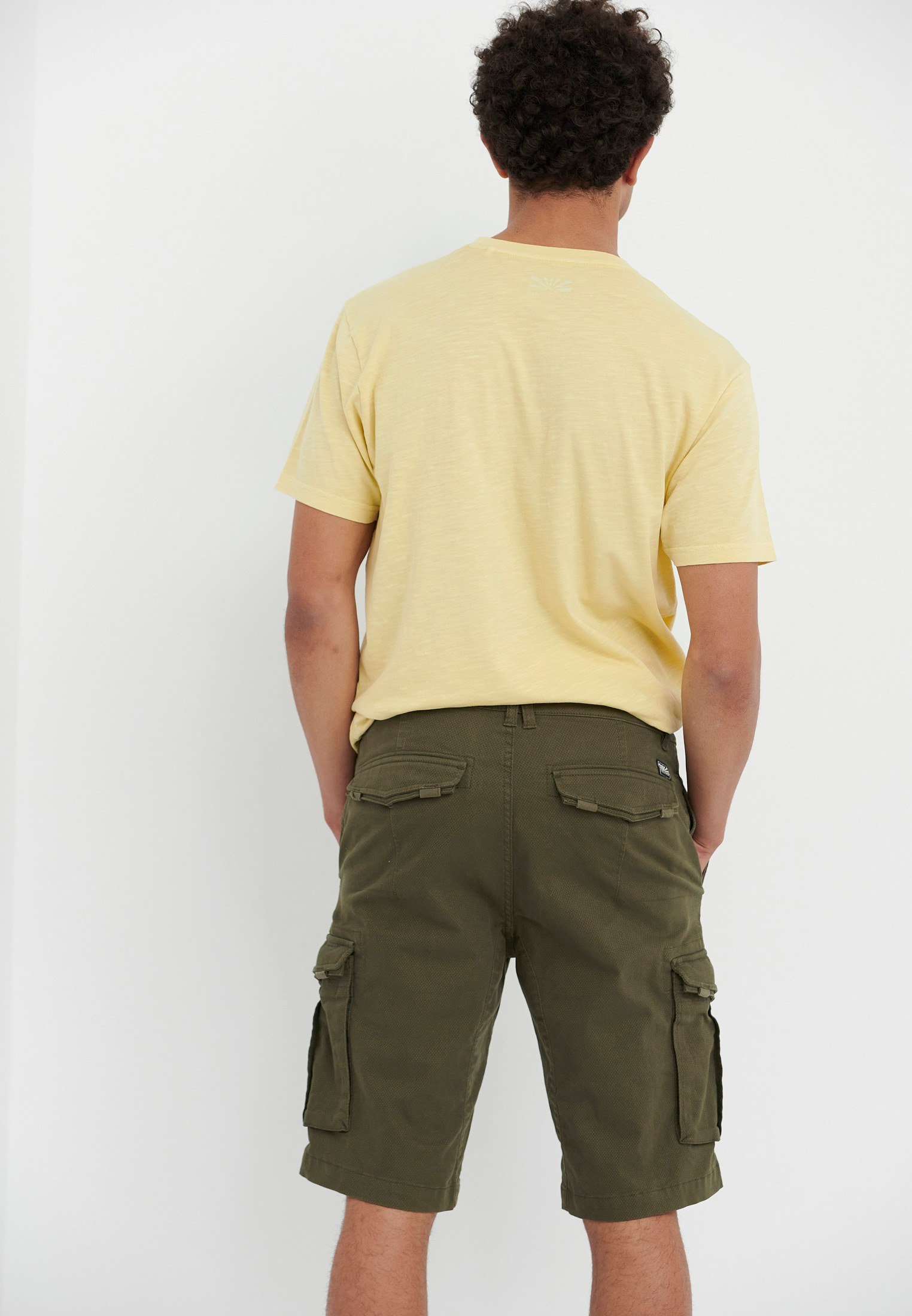 Men's Shorts Funky Buddha Khaki