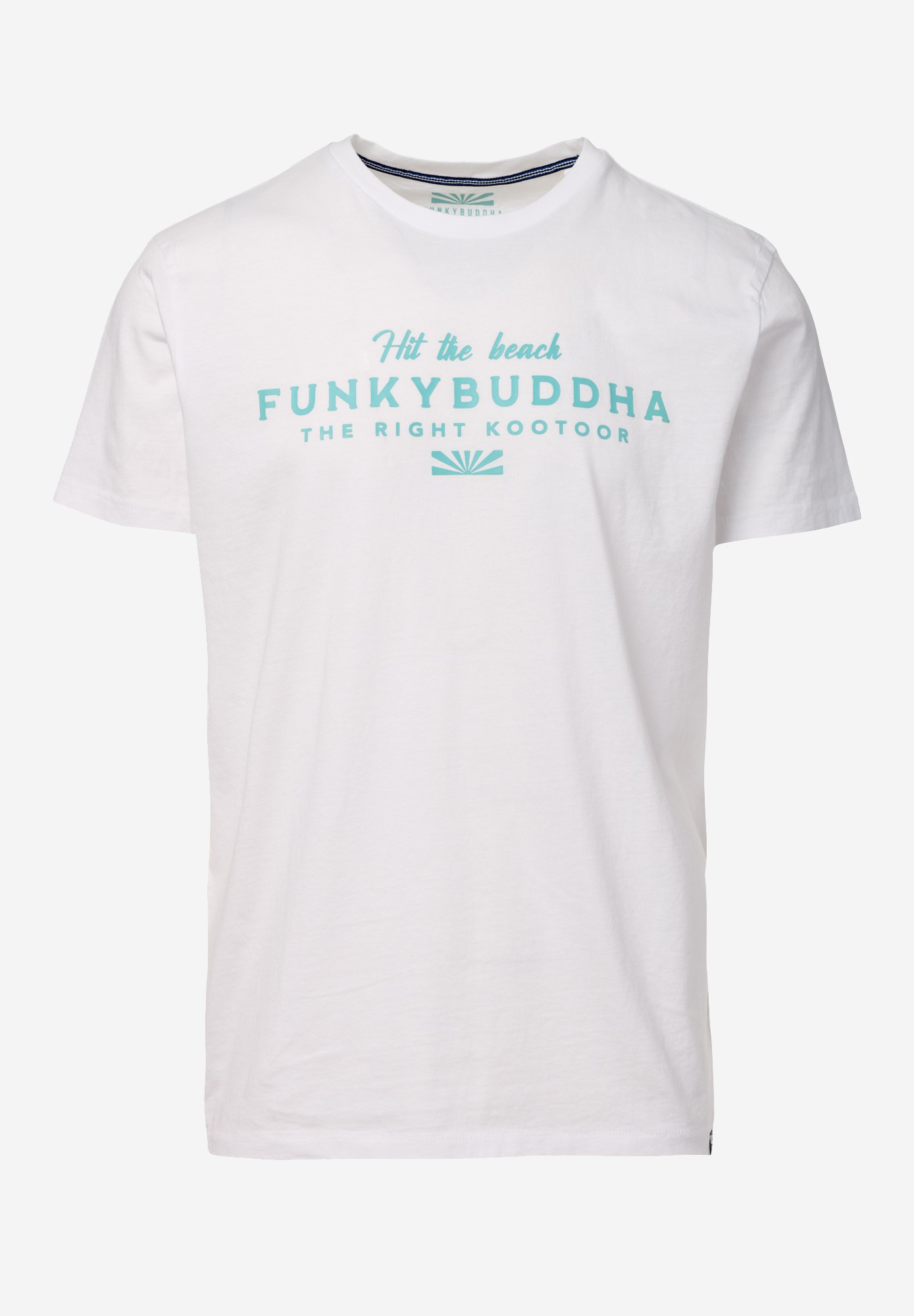 Men's T-Shirts Funky Buddha White
