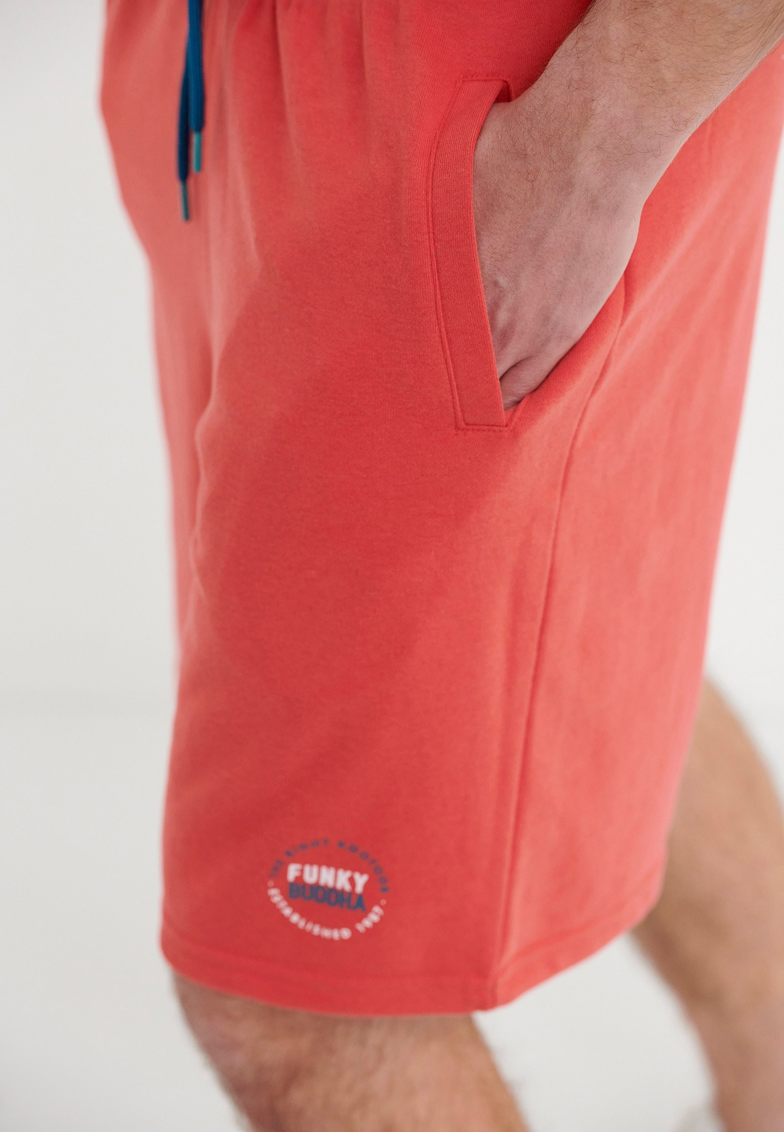 Men's Shorts Funky Buddha Orange