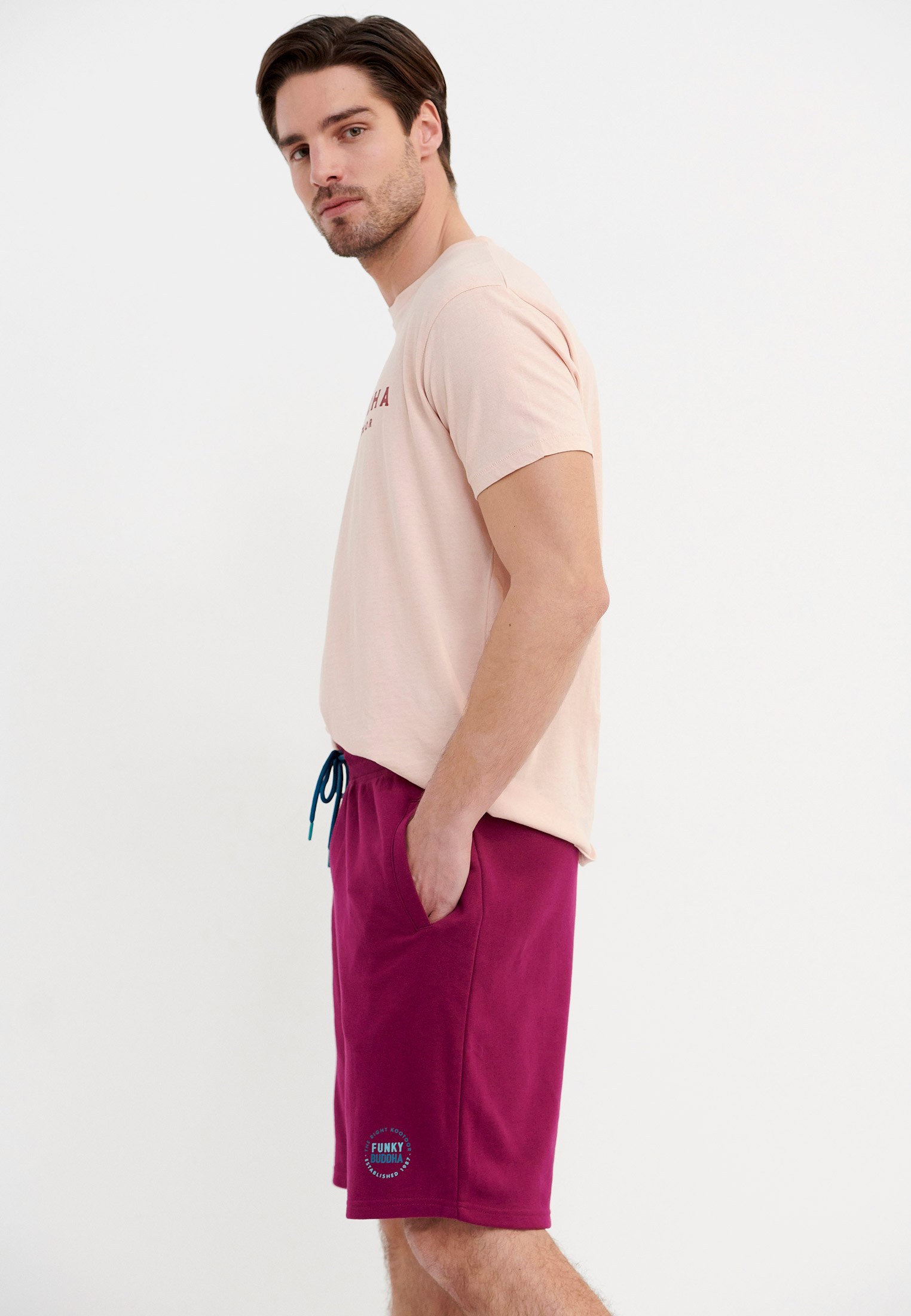 Men's Shorts Funky Buddha Purple