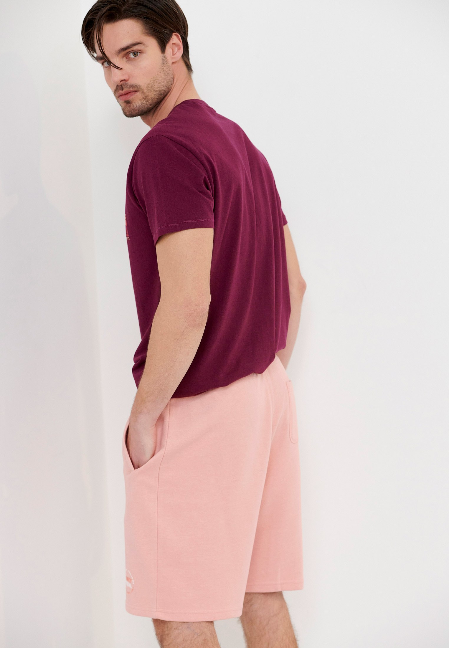 Men's Shorts Funky Buddha Orange