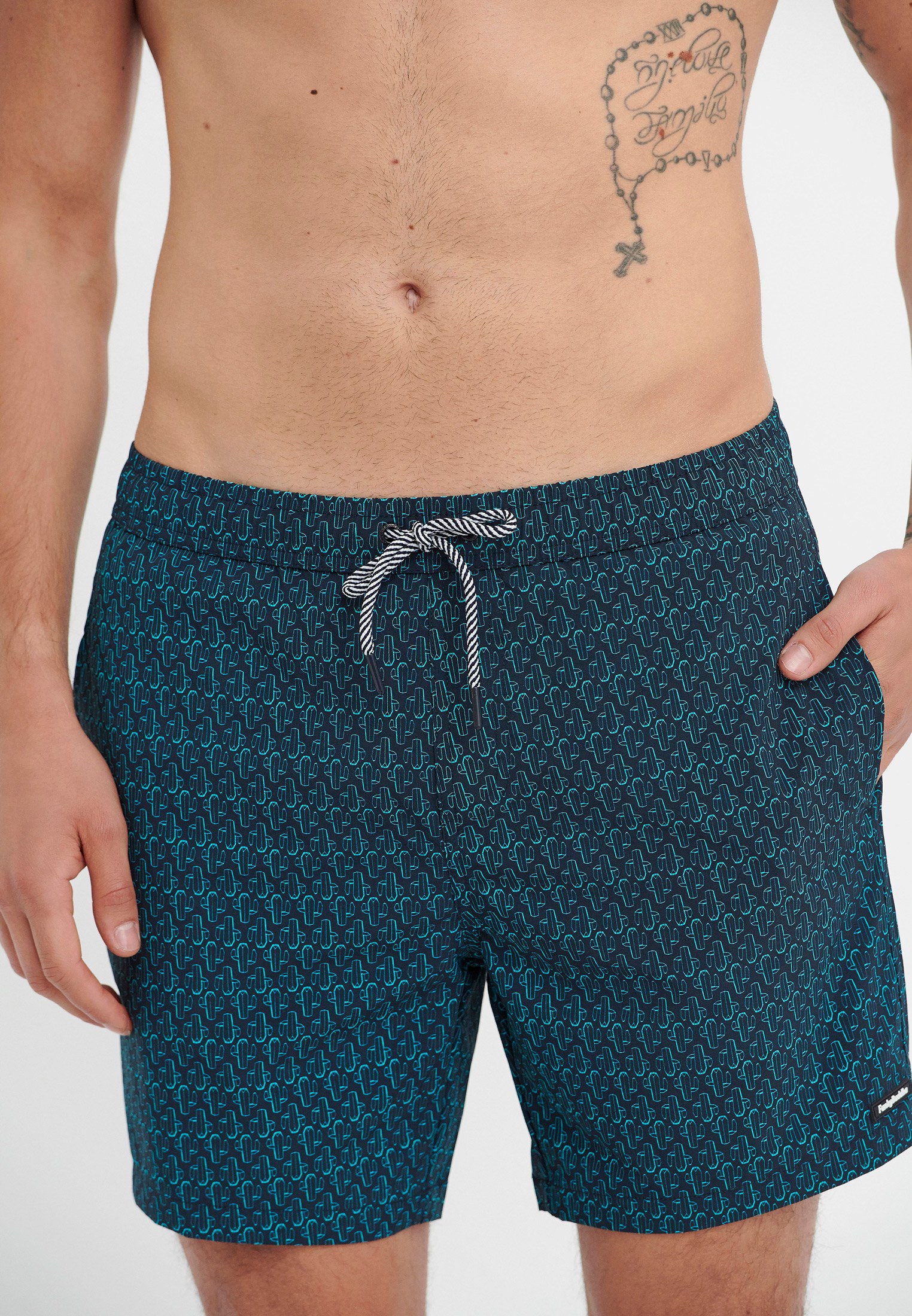 Men's Swim Shorts Funky Buddha Navy