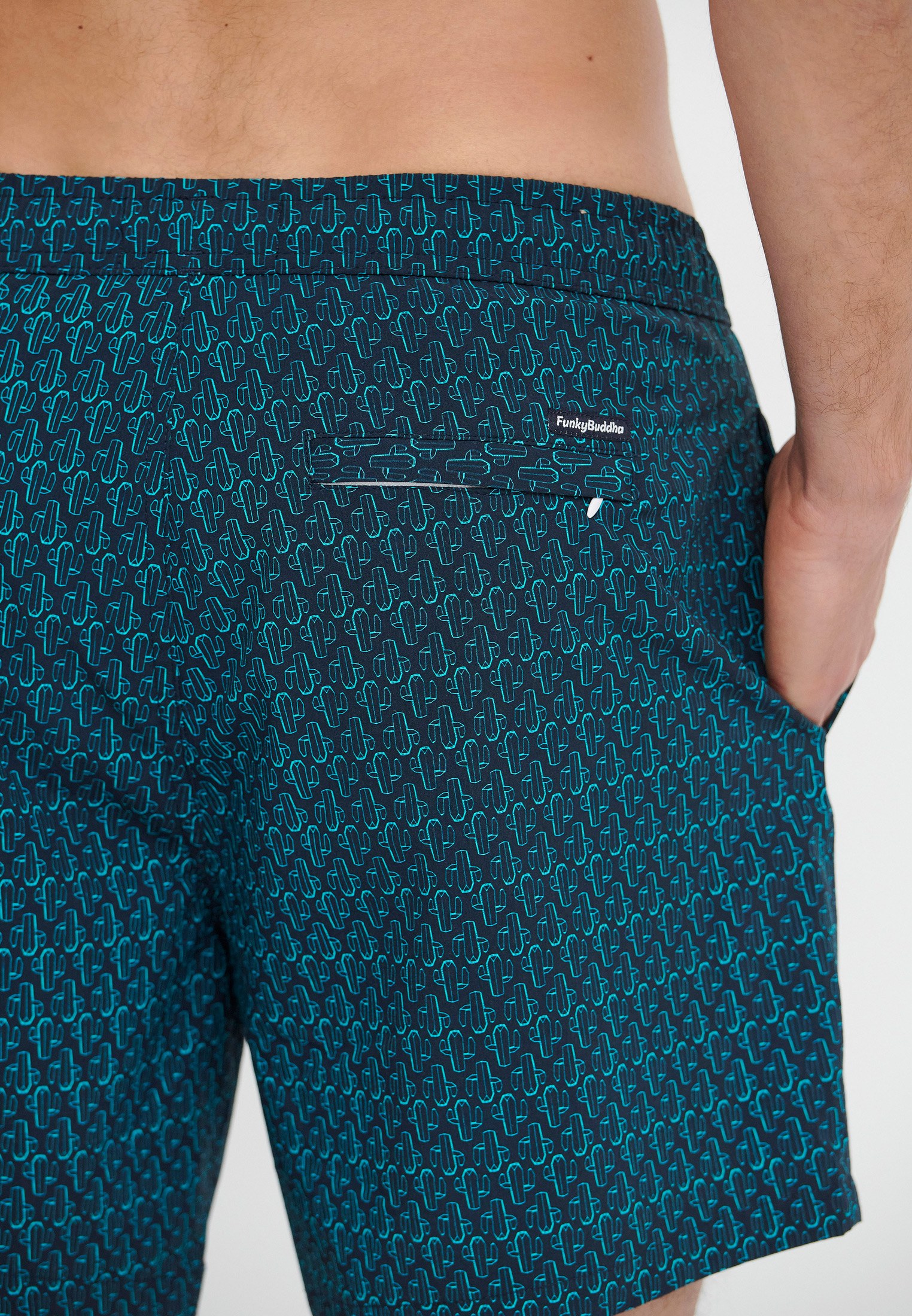 Men's Swim Shorts Funky Buddha Navy