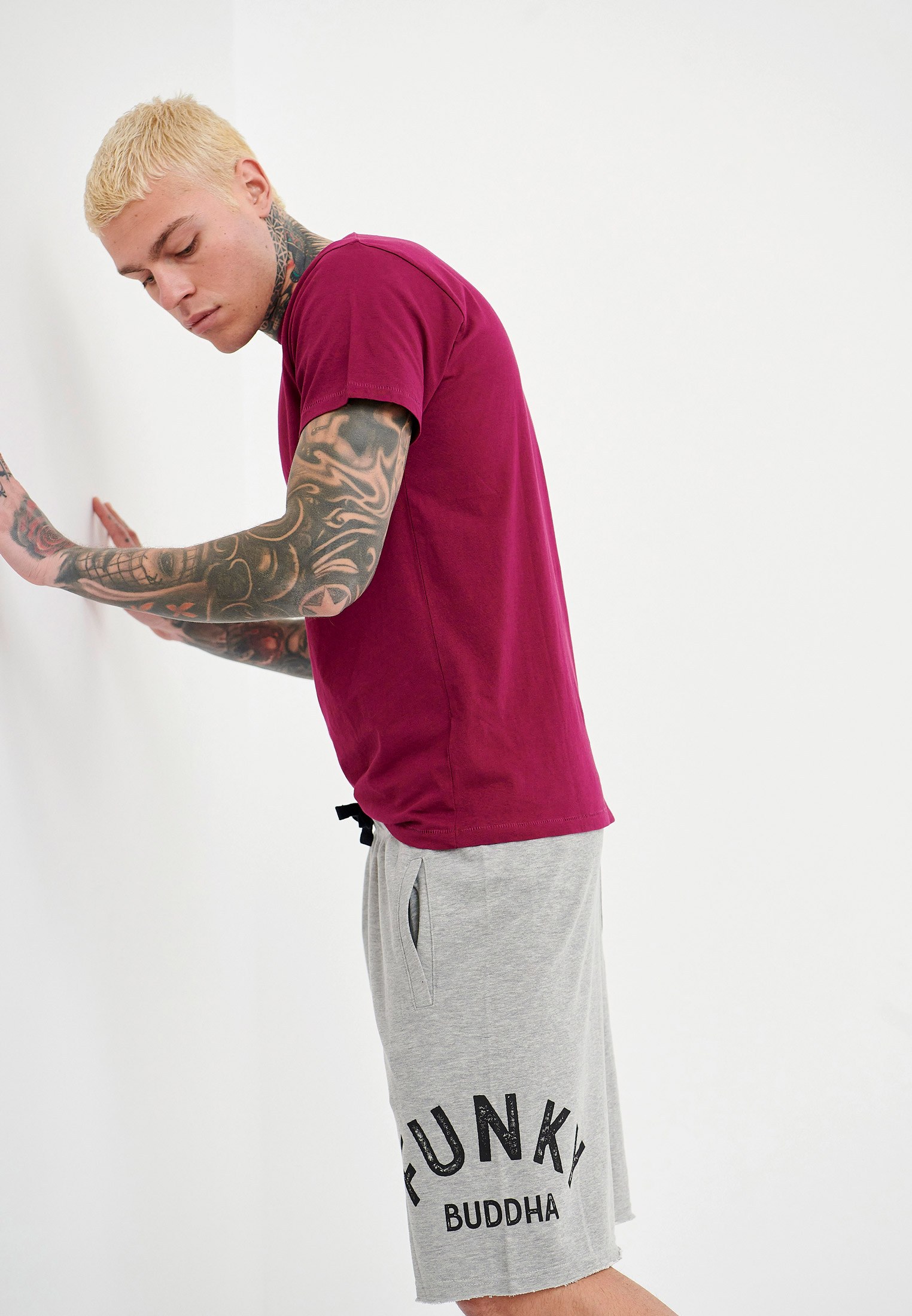 Men's Shorts Funky Buddha Gray