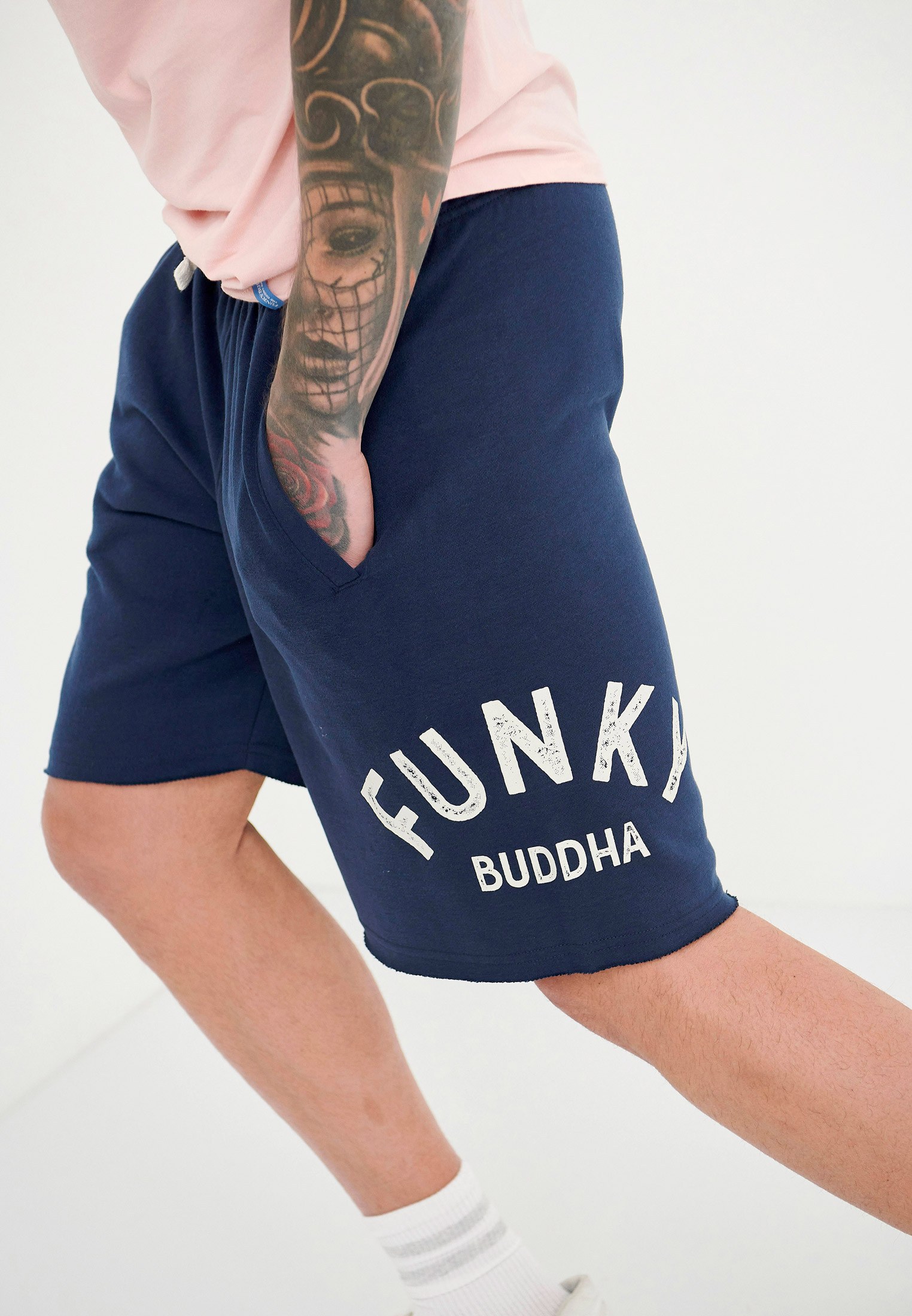 Men's Shorts Funky Buddha Navy