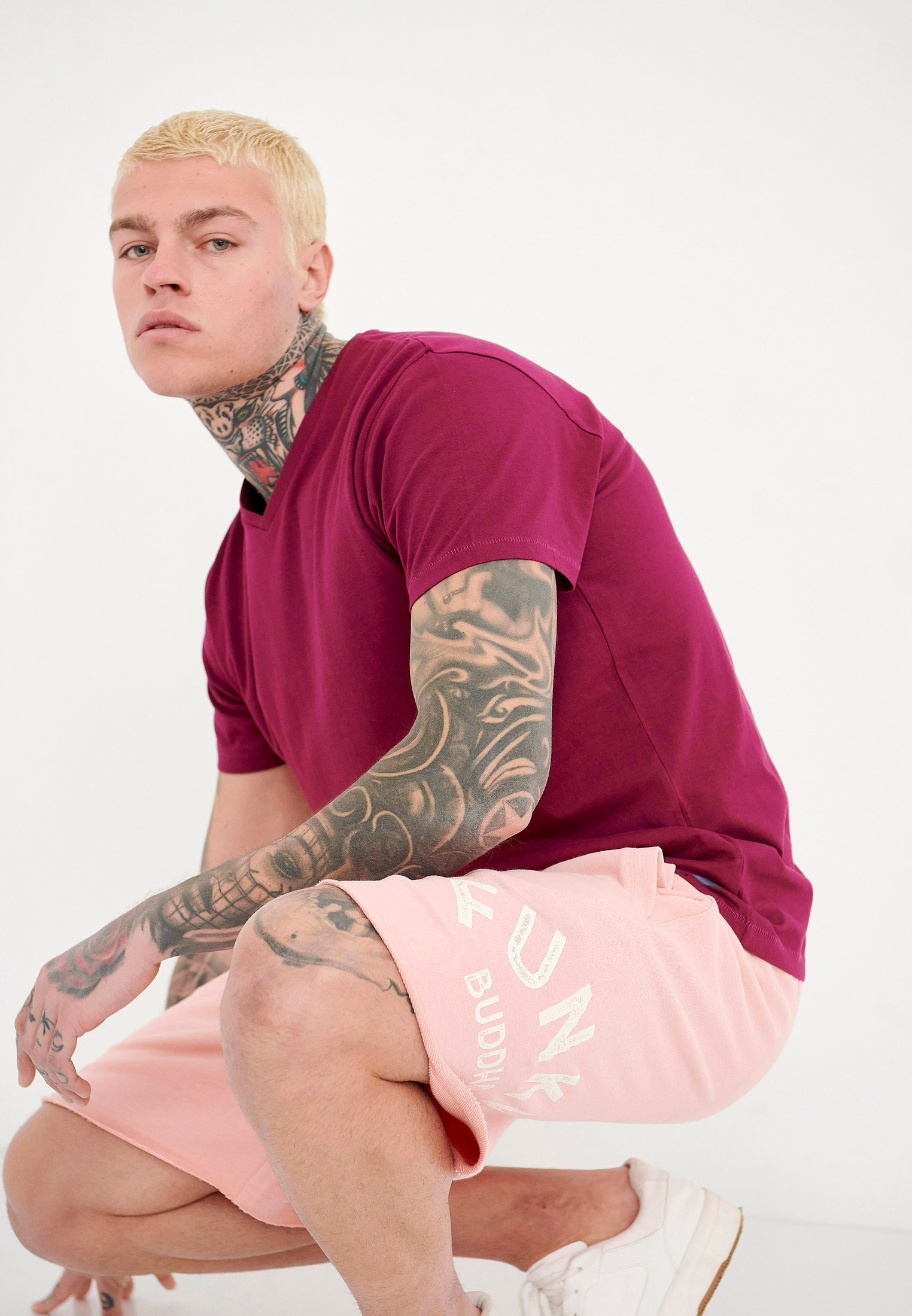 Men's Shorts Funky Buddha Orange