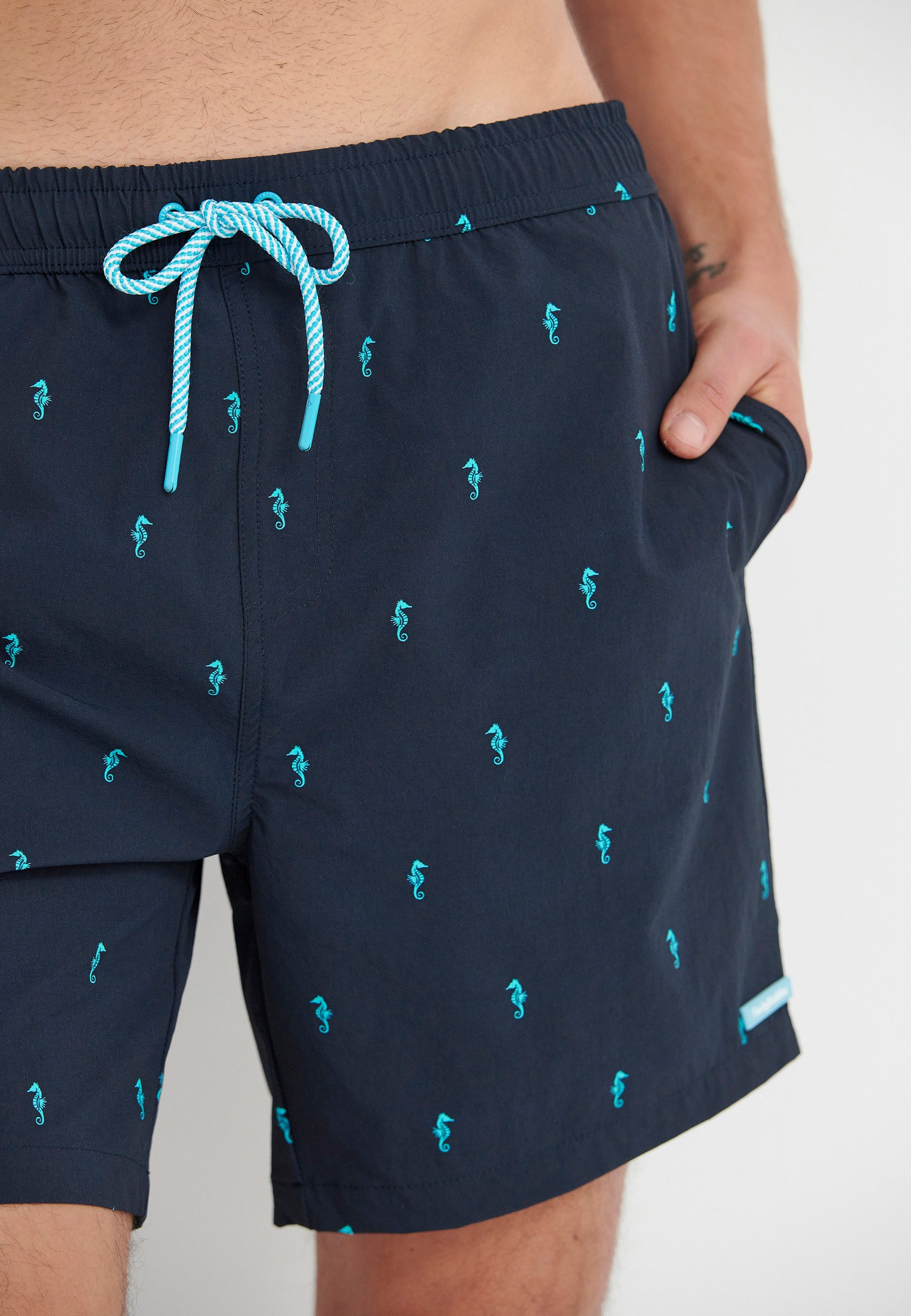 Men's Swim Shorts Funky Buddha Navy