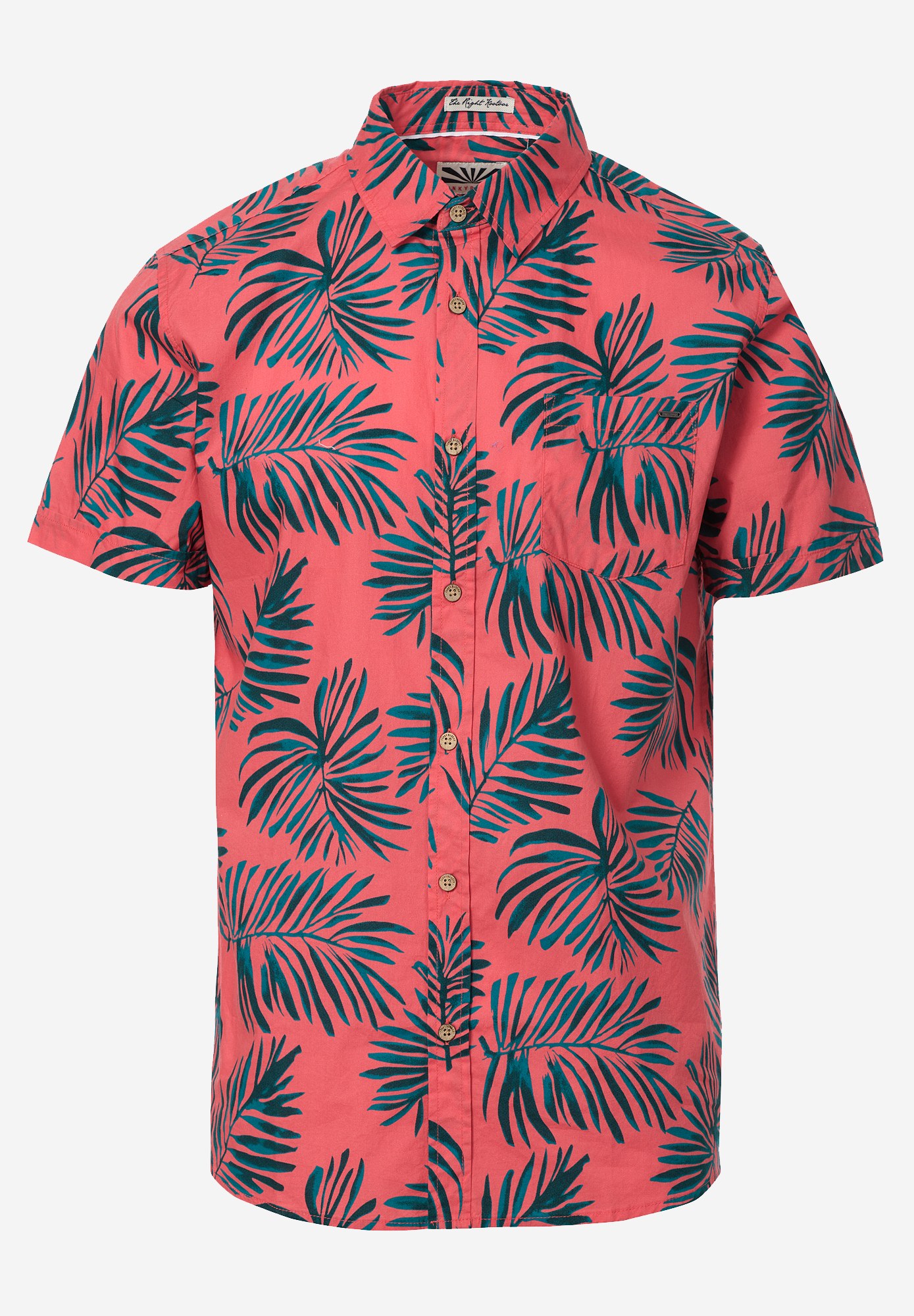 Men's Shirts Funky Buddha Orange