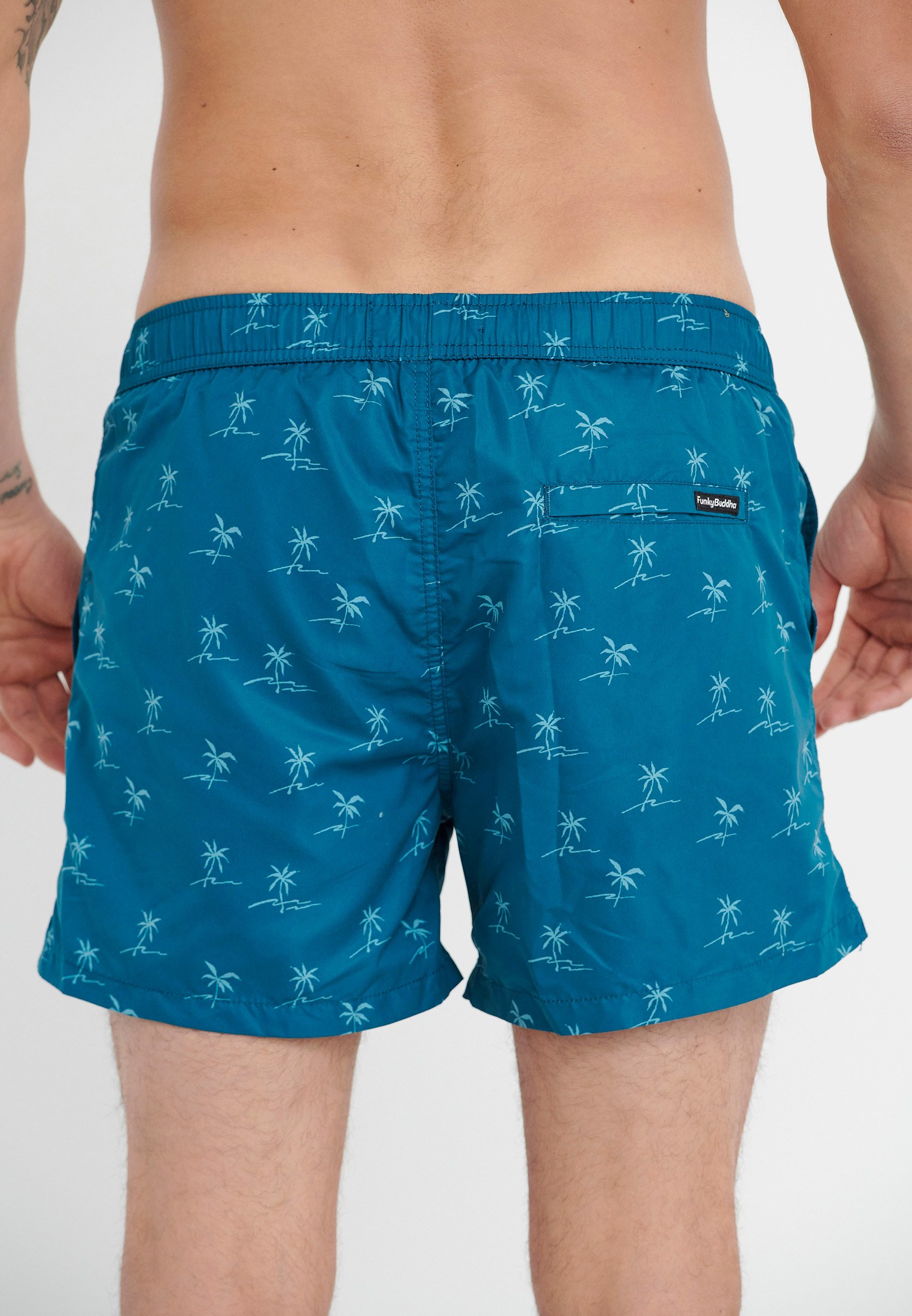 Men's Swim Shorts Funky Buddha Blue