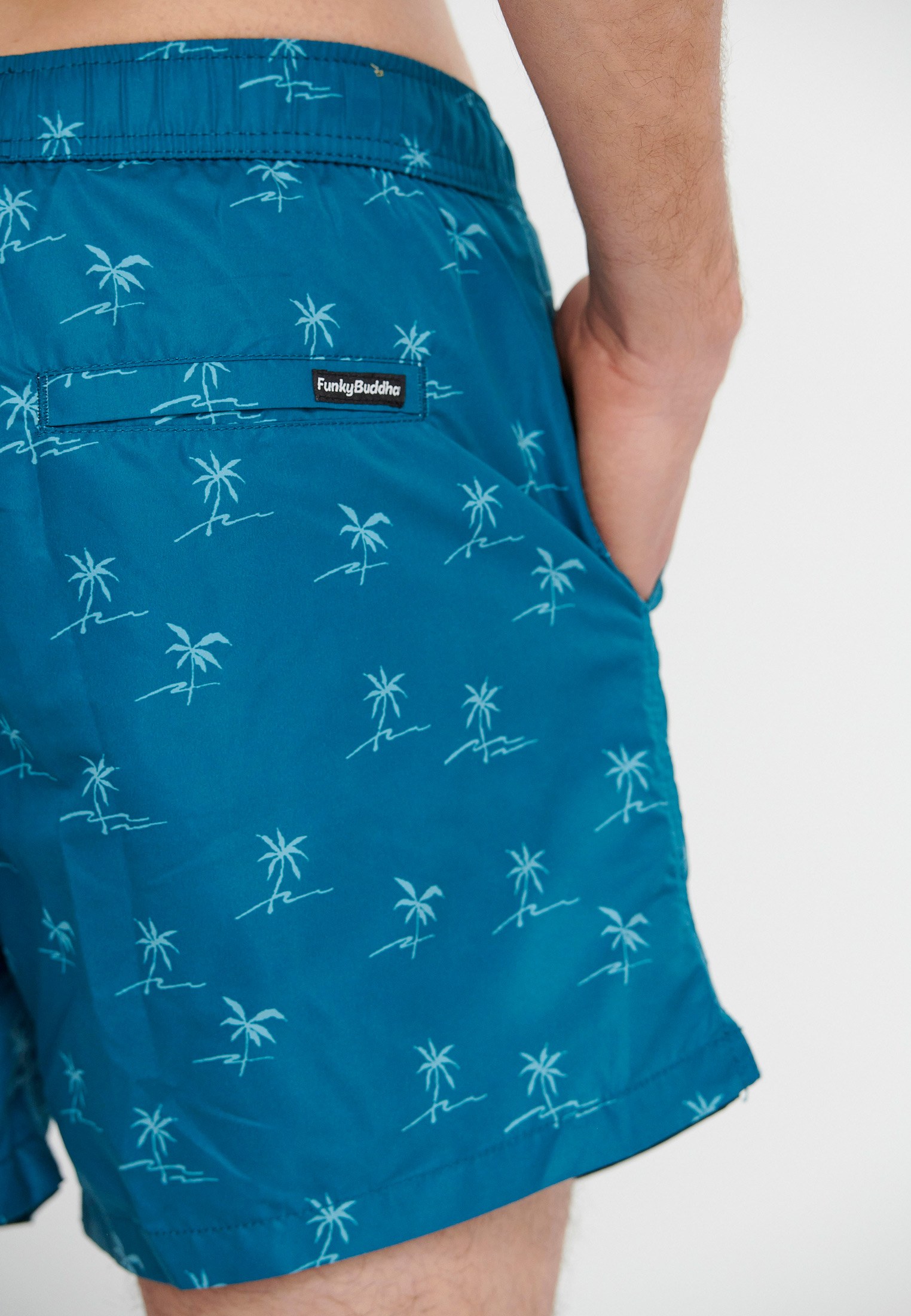 Men's Swim Shorts Funky Buddha Blue
