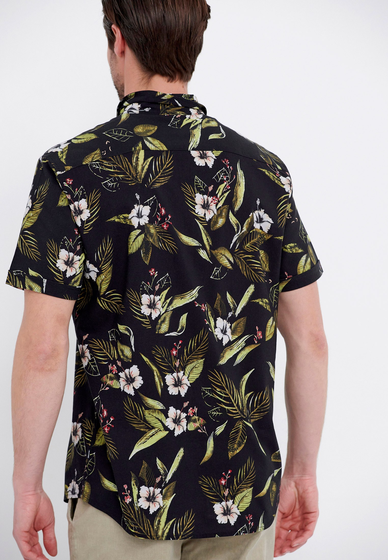 Men's Shirts Funky Buddha Black