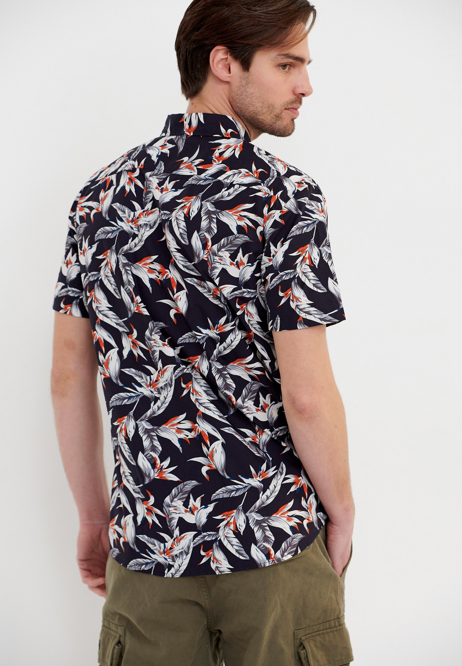 Men's Shirts Funky Buddha Navy