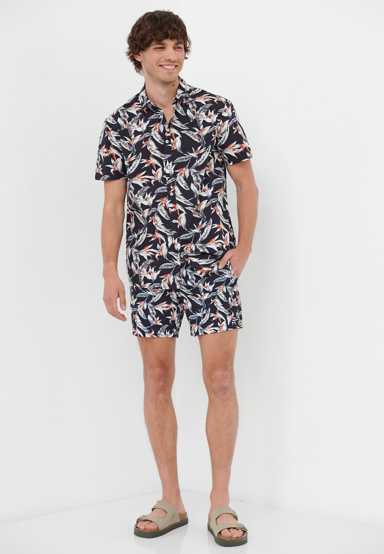 Men's Swim Shorts Funky Buddha Navy