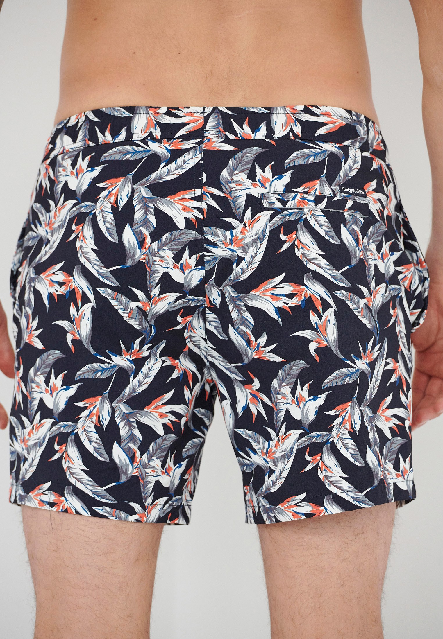 Men's Swim Shorts Funky Buddha Navy