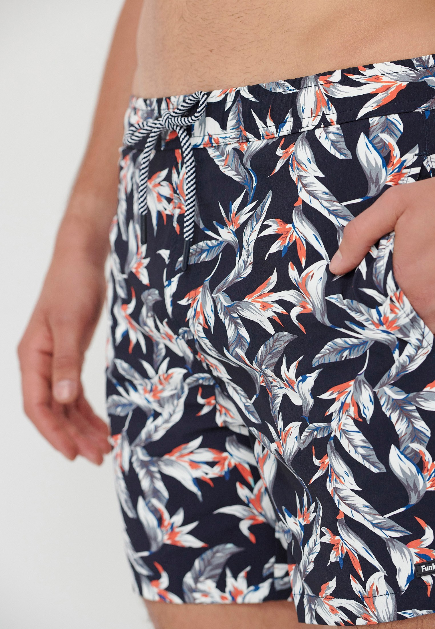 Men's Swim Shorts Funky Buddha Navy