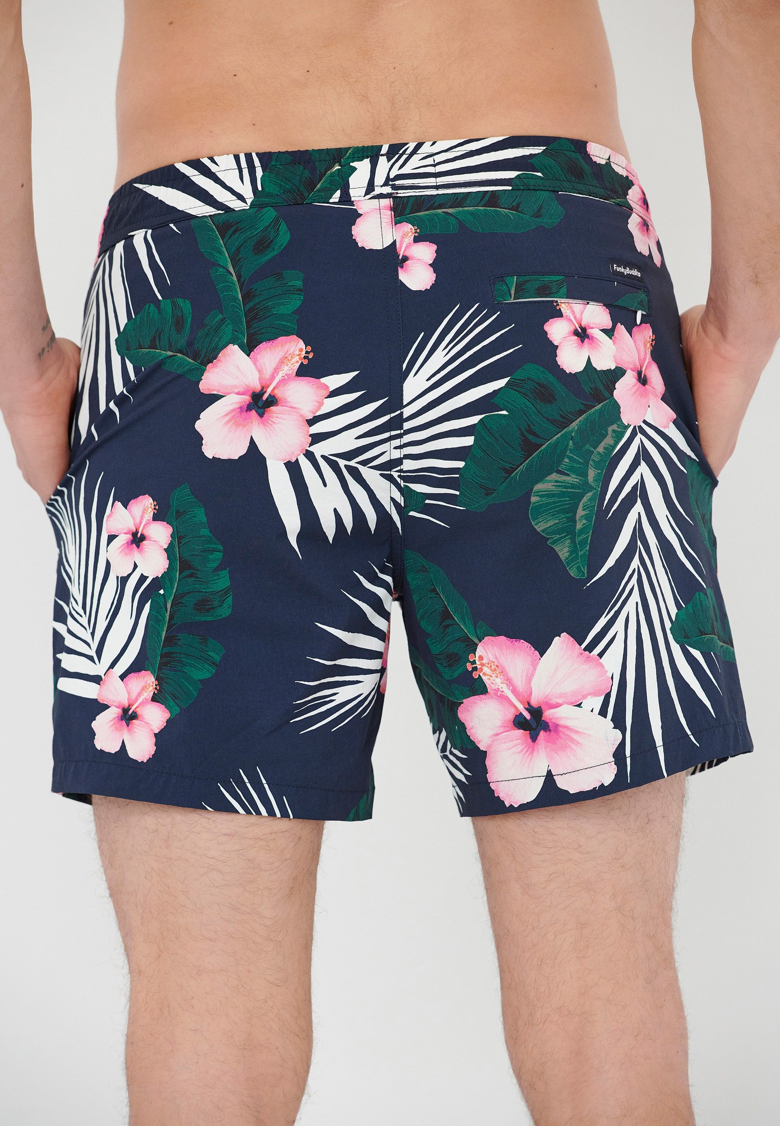 Men's Swim Shorts Funky Buddha Blue