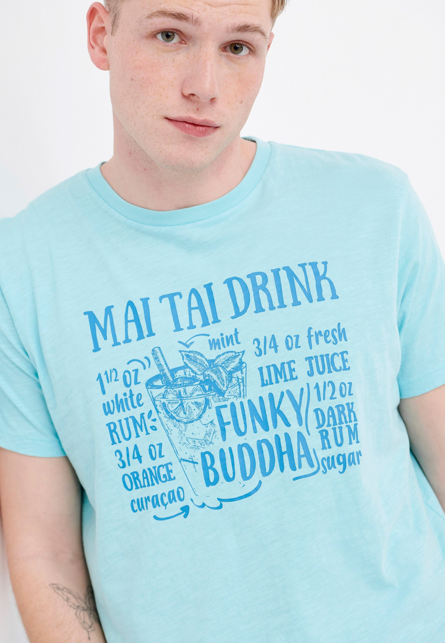 T-shirt με τύπωμα κειμένου φωτογραφία