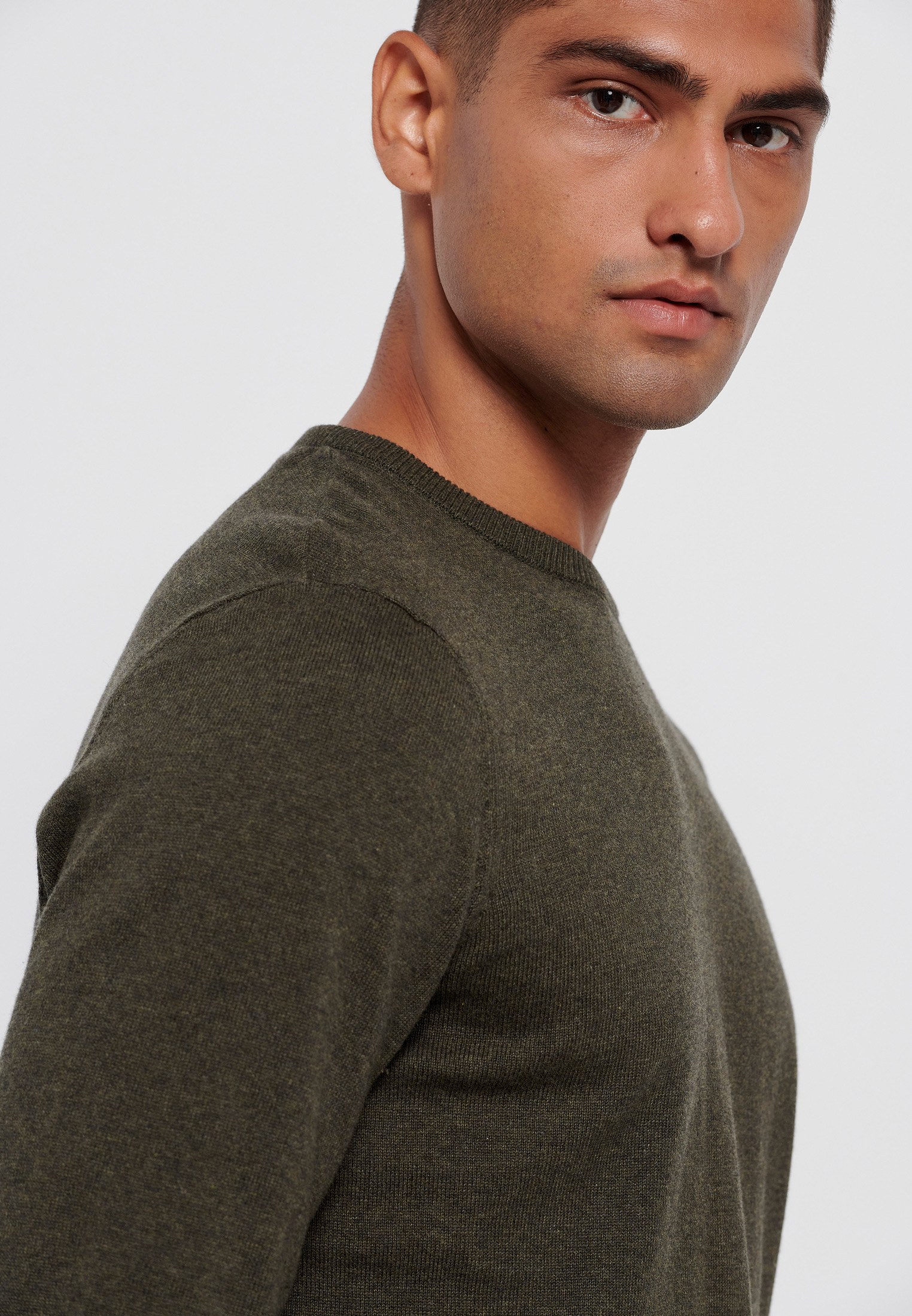 Men's Knitwear Funky Buddha Khaki