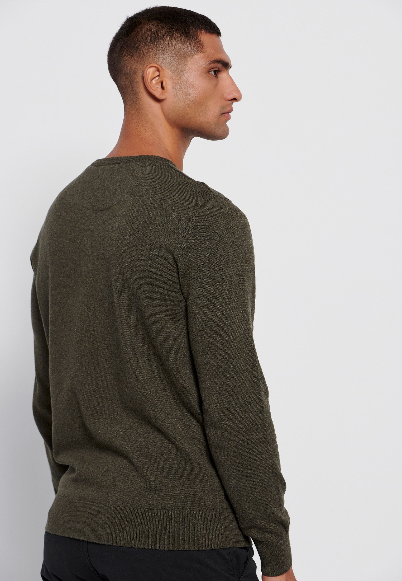 Men's Knitwear Funky Buddha Khaki