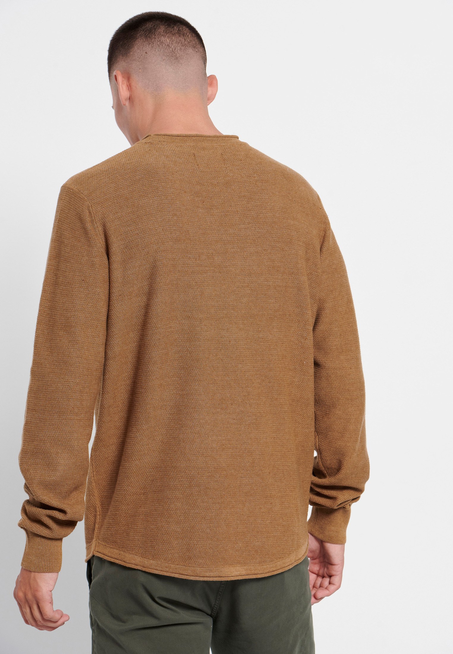 Men's Knitwear Funky Buddha Brown