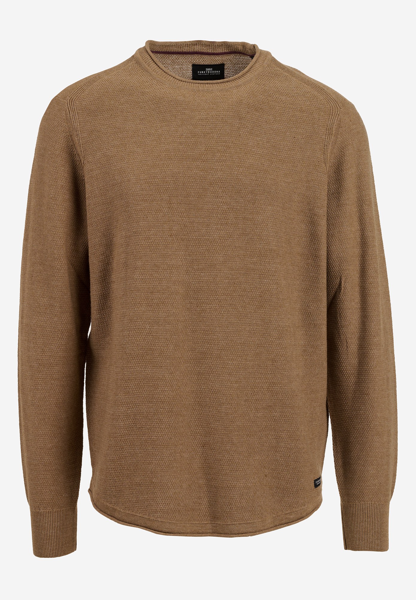 Men's Knitwear Funky Buddha Brown