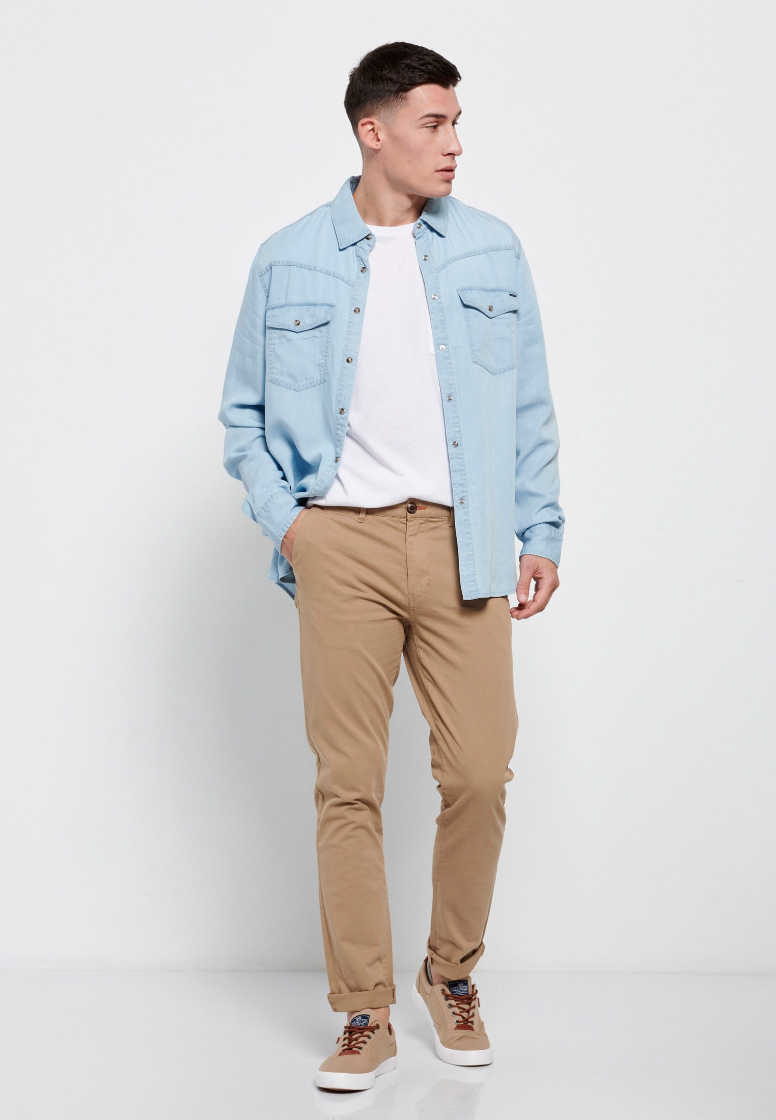 Essential comfort chino παντελόνι φωτογραφία