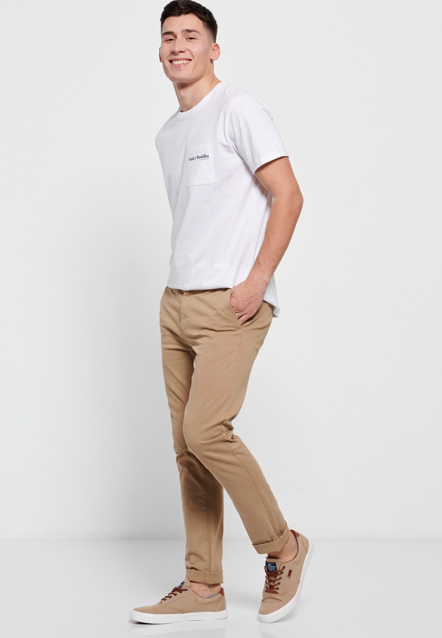 Essential comfort chino παντελόνι φωτογραφία