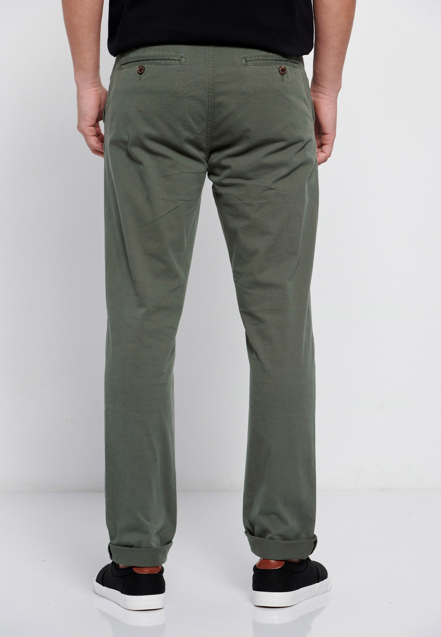 Men's Trousers Funky Buddha Green