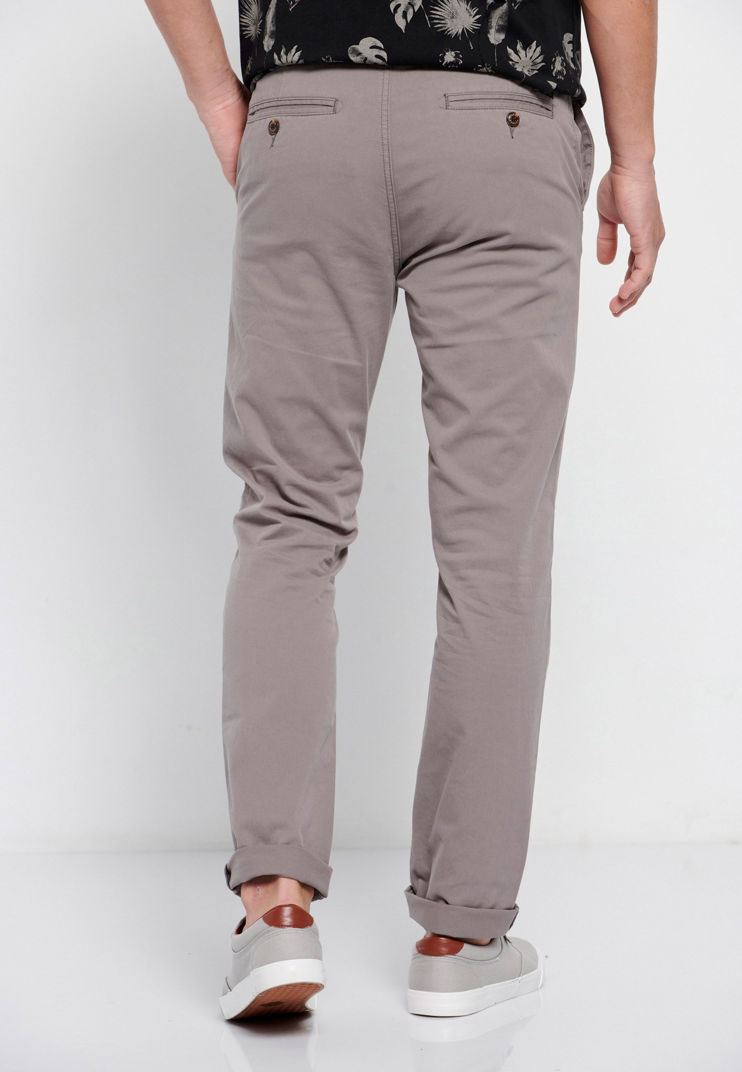 Men's Trousers Funky Buddha Gray