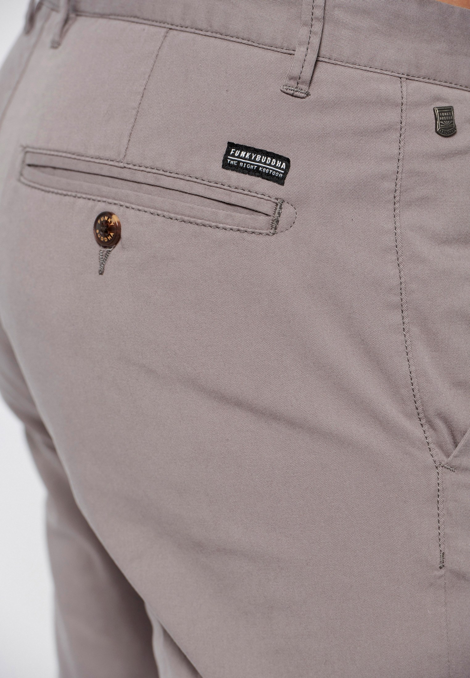 Men's Trousers Funky Buddha Gray