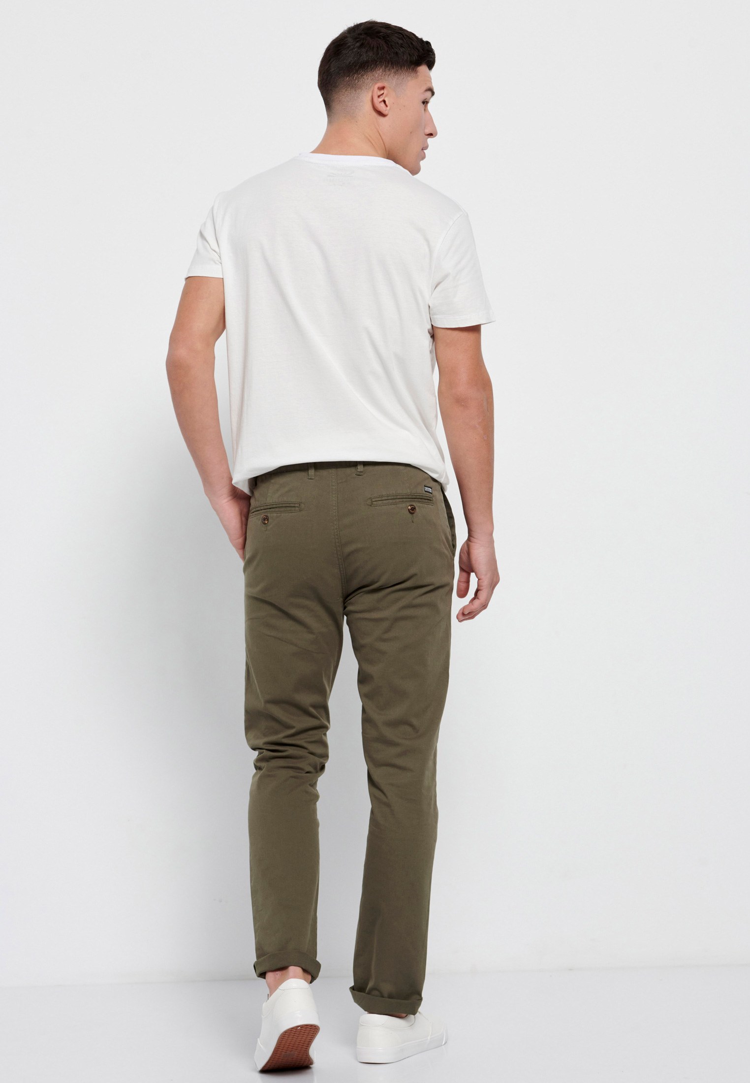 Men's Trousers Funky Buddha Khaki