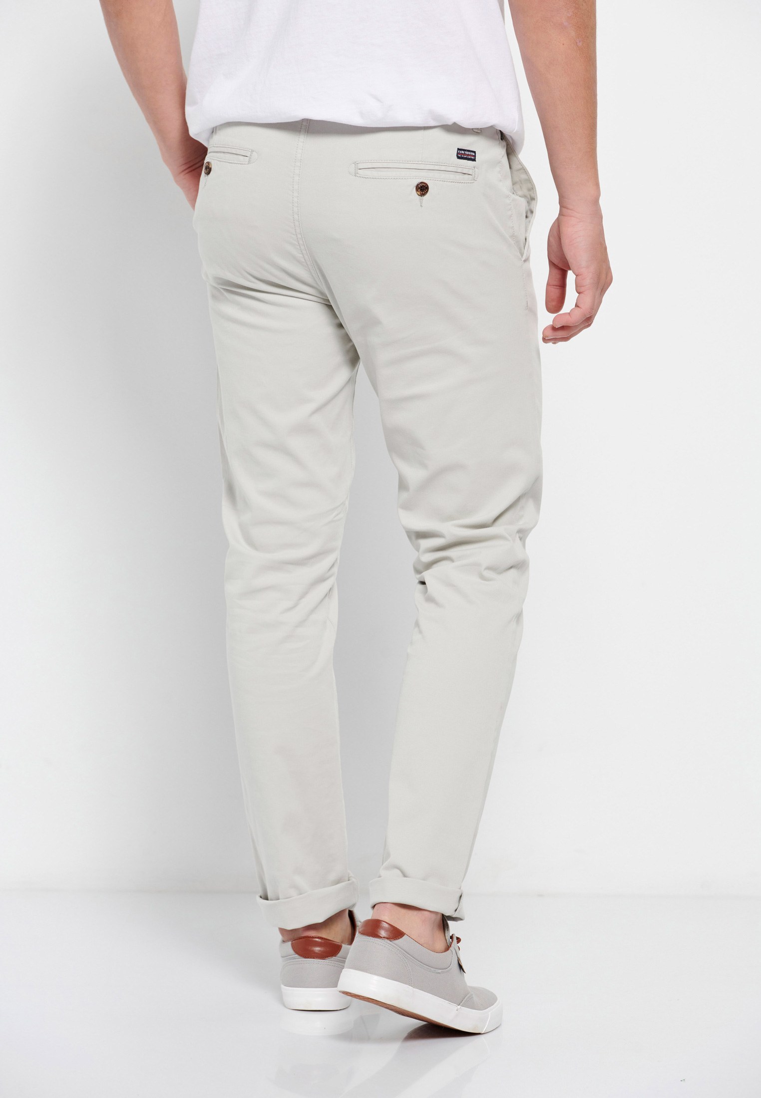 Men's Trousers Funky Buddha Gray