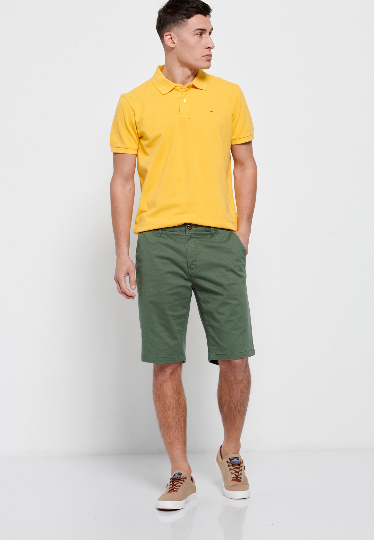 Men's Trousers Funky Buddha Green