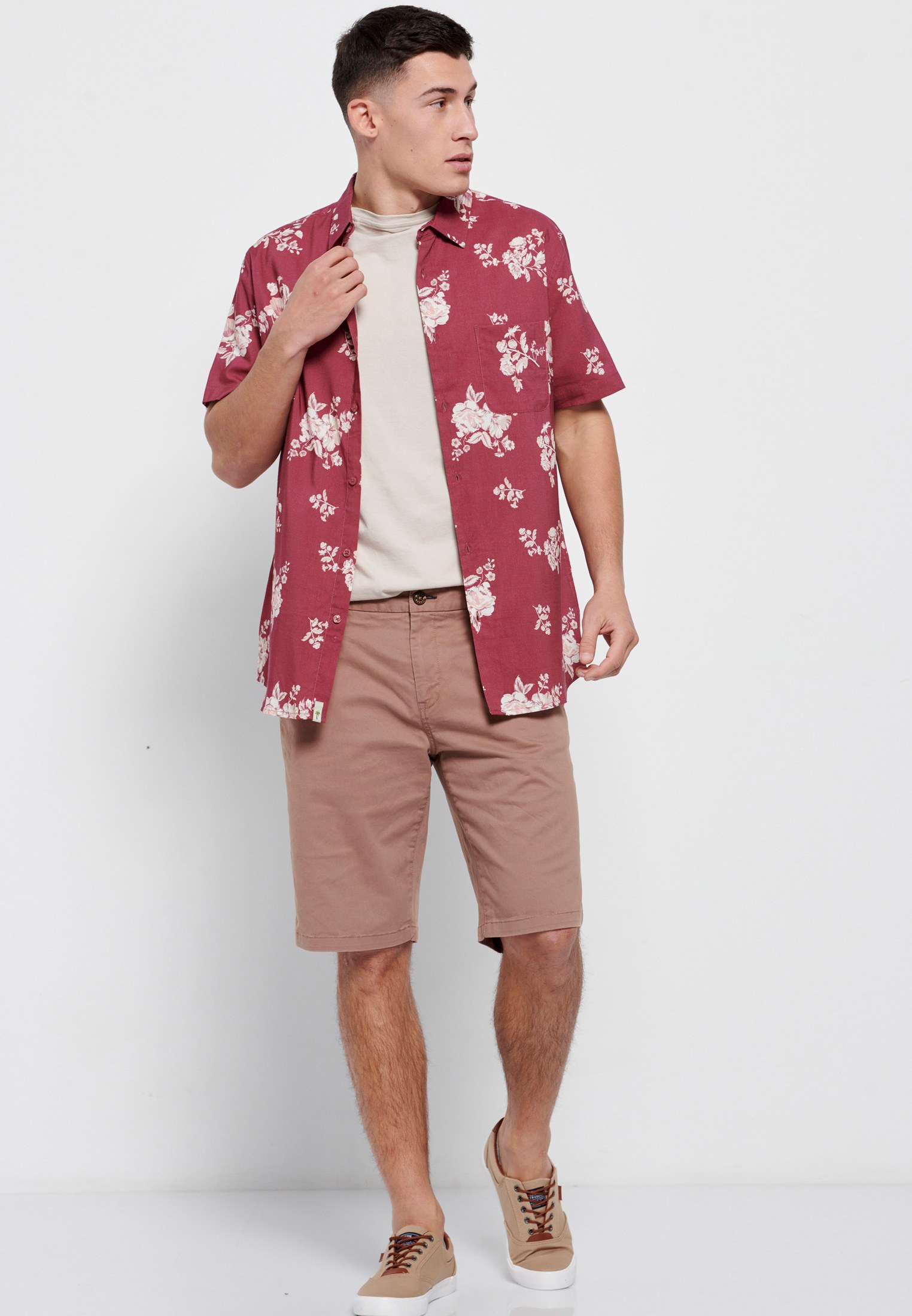 Men's Trousers Funky Buddha Pink