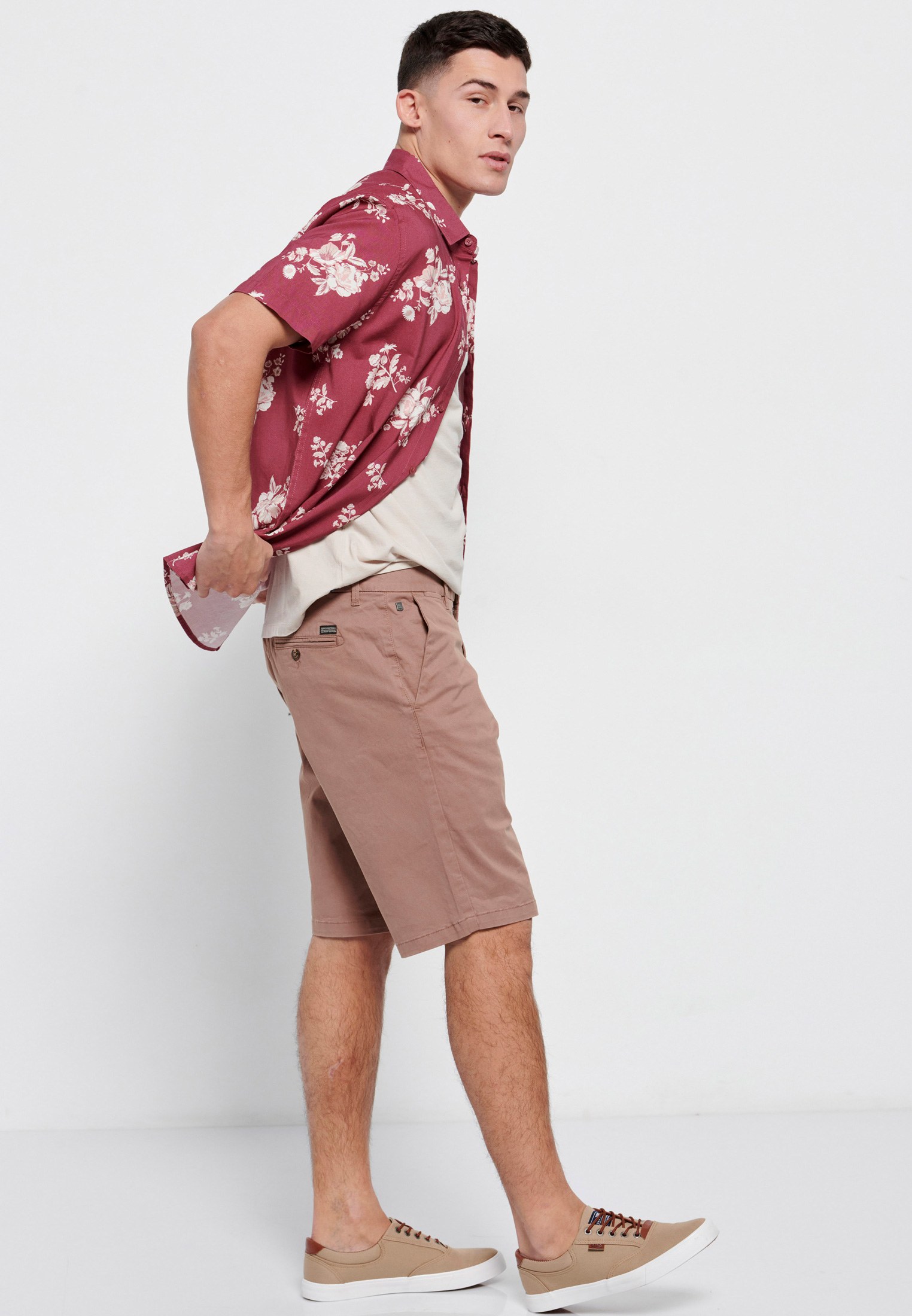 Men's Trousers Funky Buddha Pink