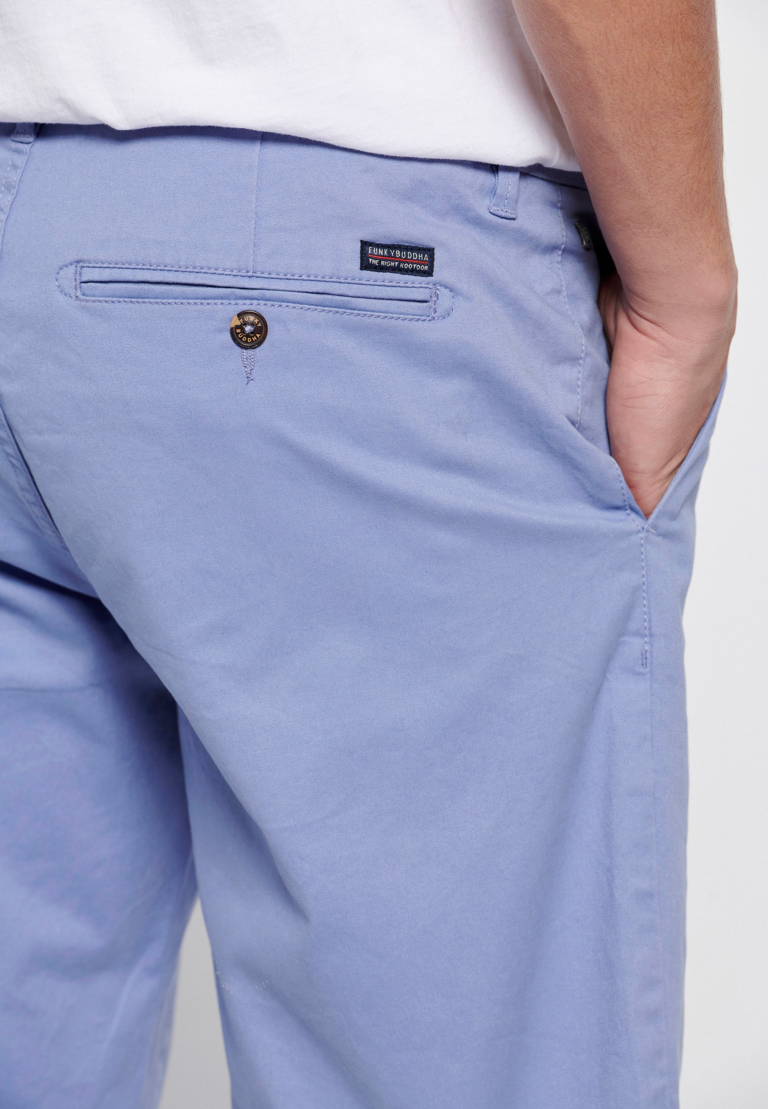 Men's Trousers Funky Buddha Purple