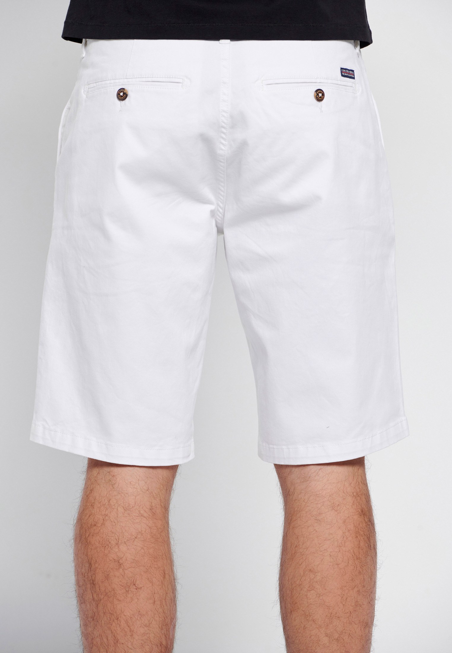 Men's Trousers Funky Buddha White