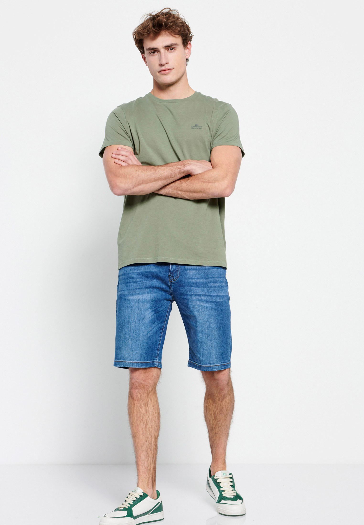 Men's T-Shirts Funky Buddha Khaki