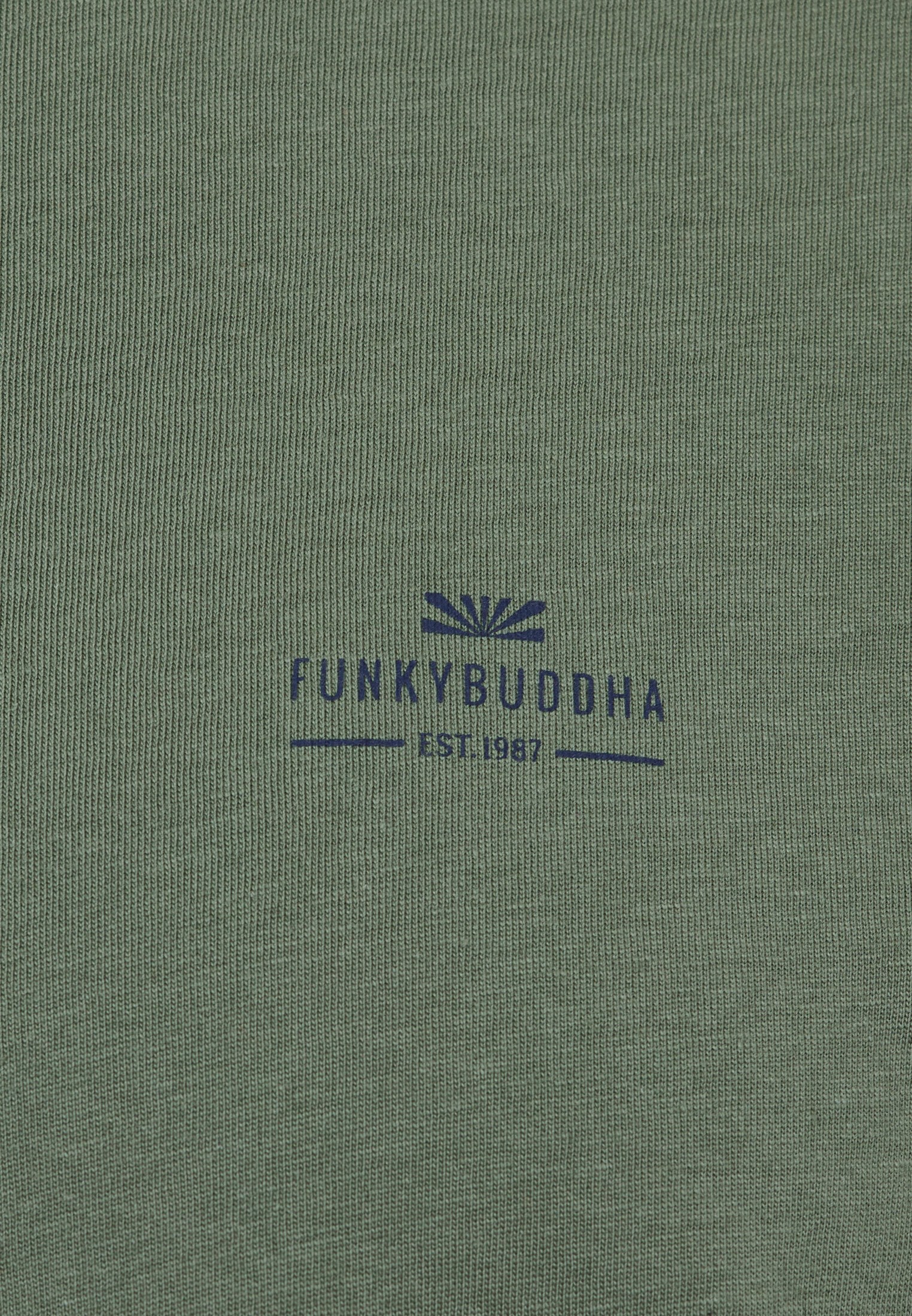 Men's T-Shirts Funky Buddha Khaki