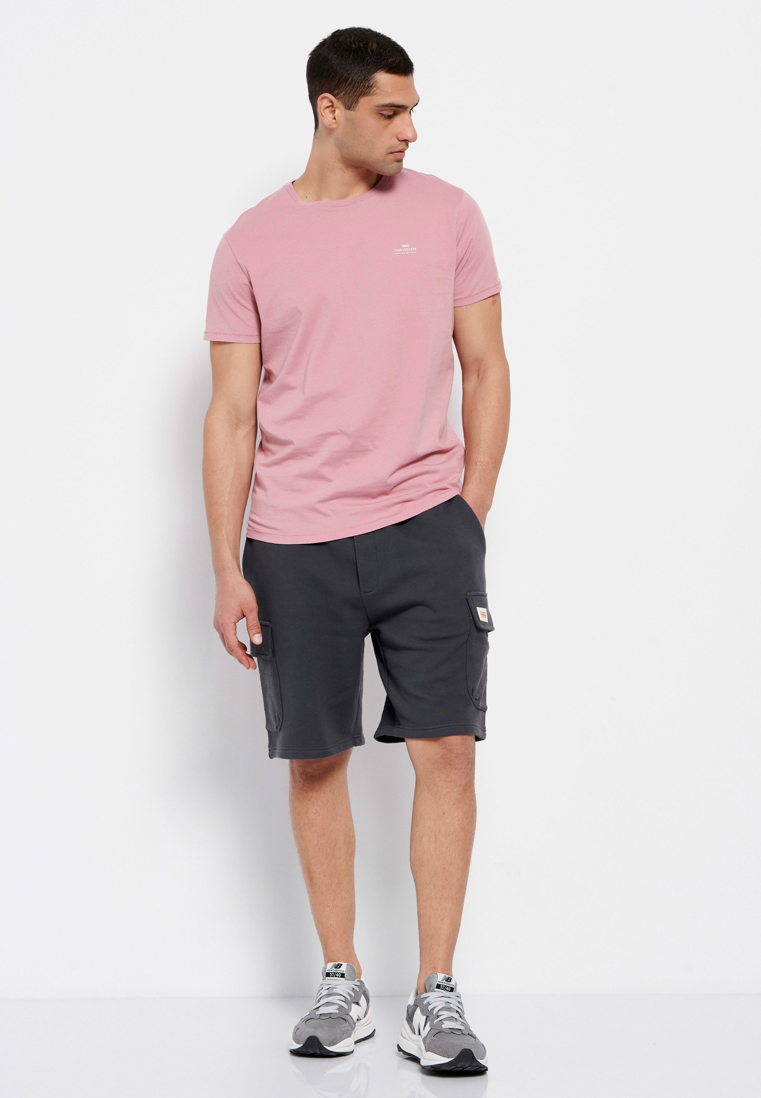 Men's T-Shirts Funky Buddha Pink