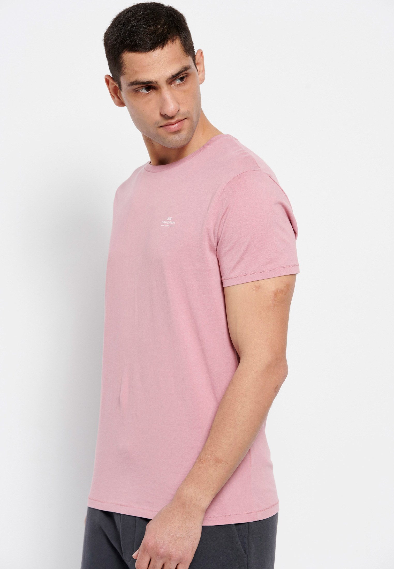 Men's T-Shirts Funky Buddha Pink