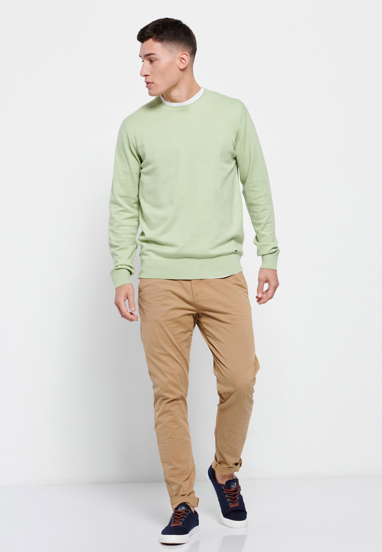 Men's Knitwear Funky Buddha Green