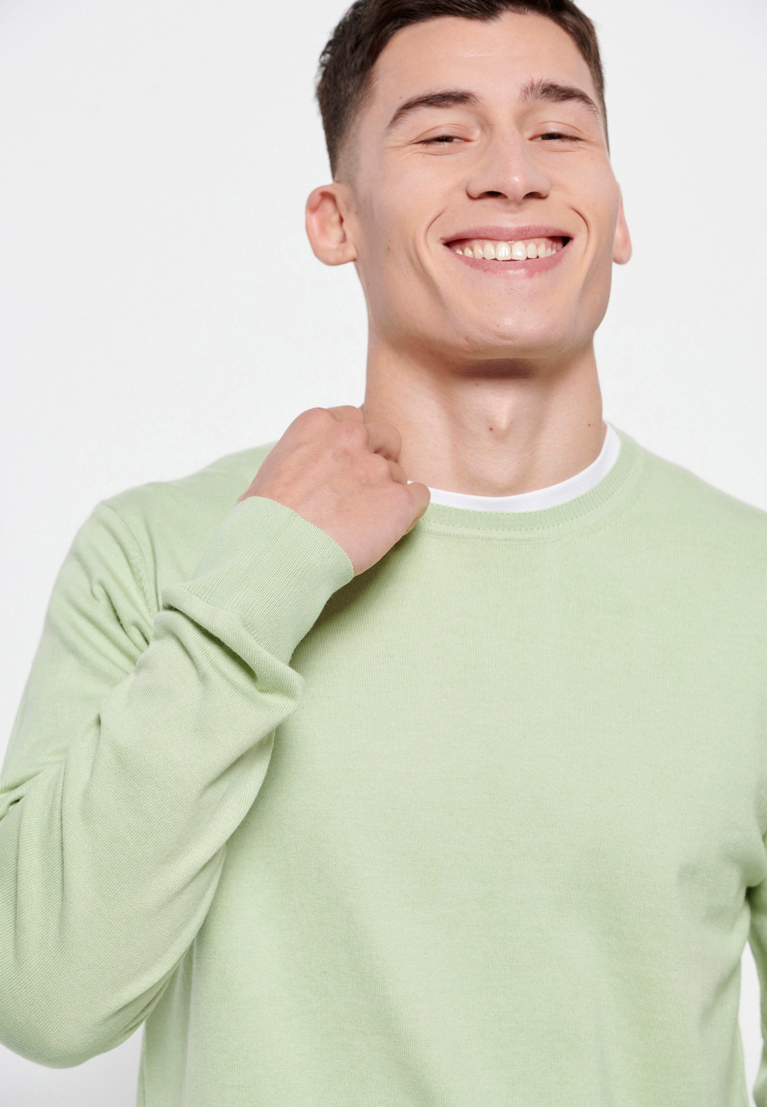 Men's Knitwear Funky Buddha Green