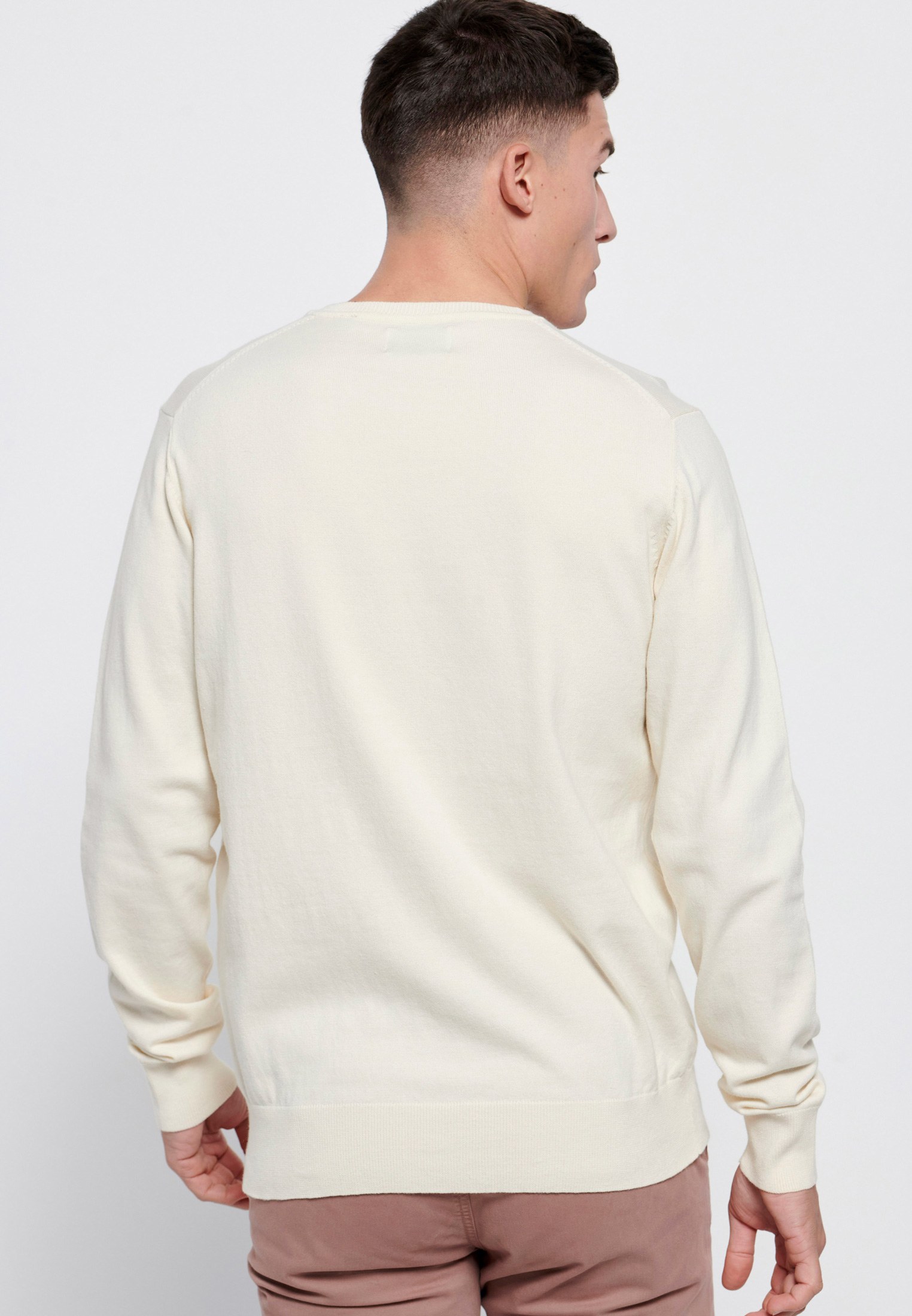 Men's Knitwear Funky Buddha White
