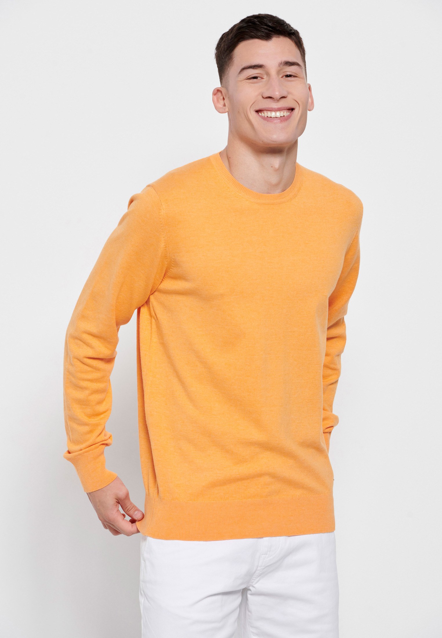 Men's Knitwear Funky Buddha Orange