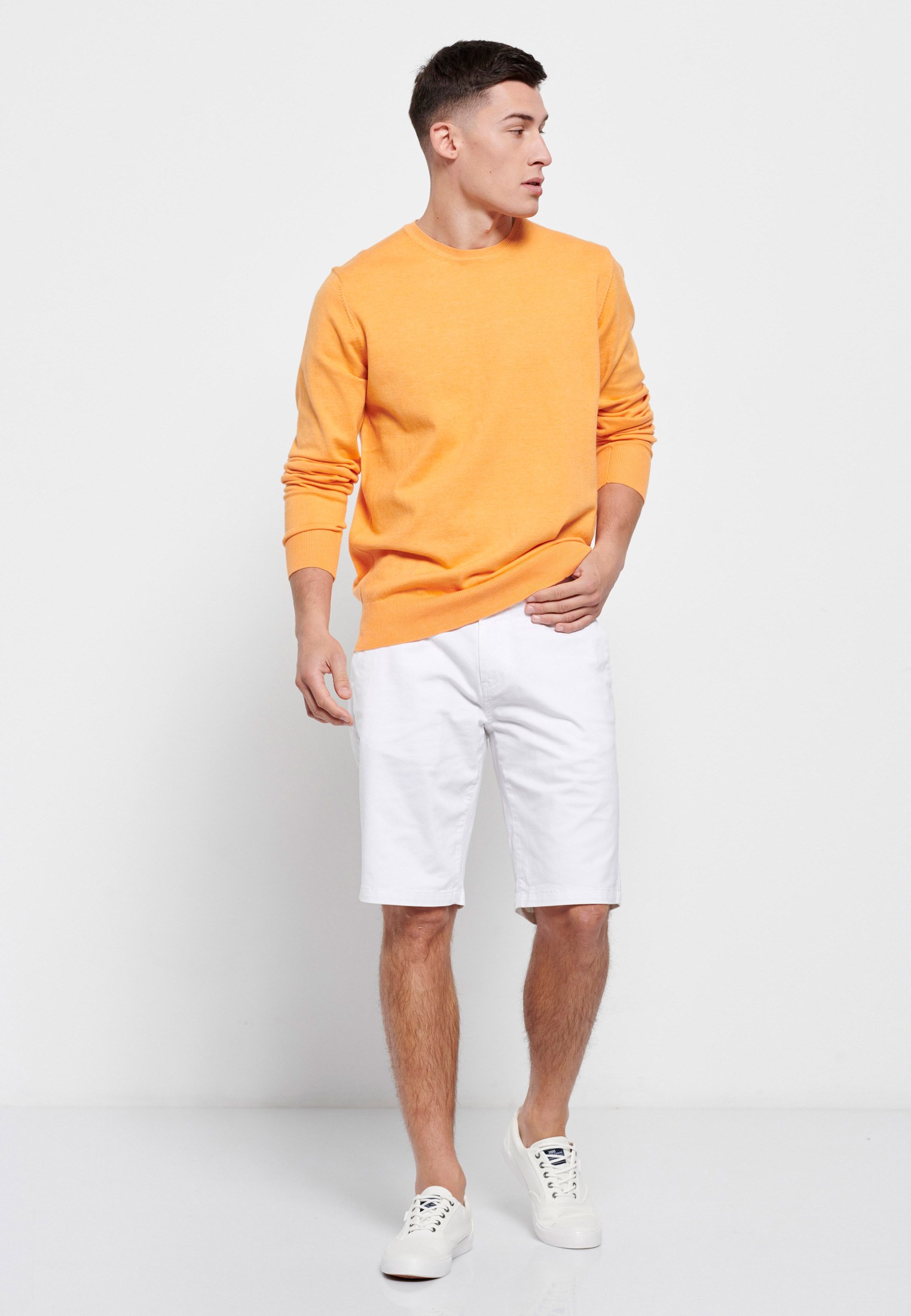 Men's Knitwear Funky Buddha Orange