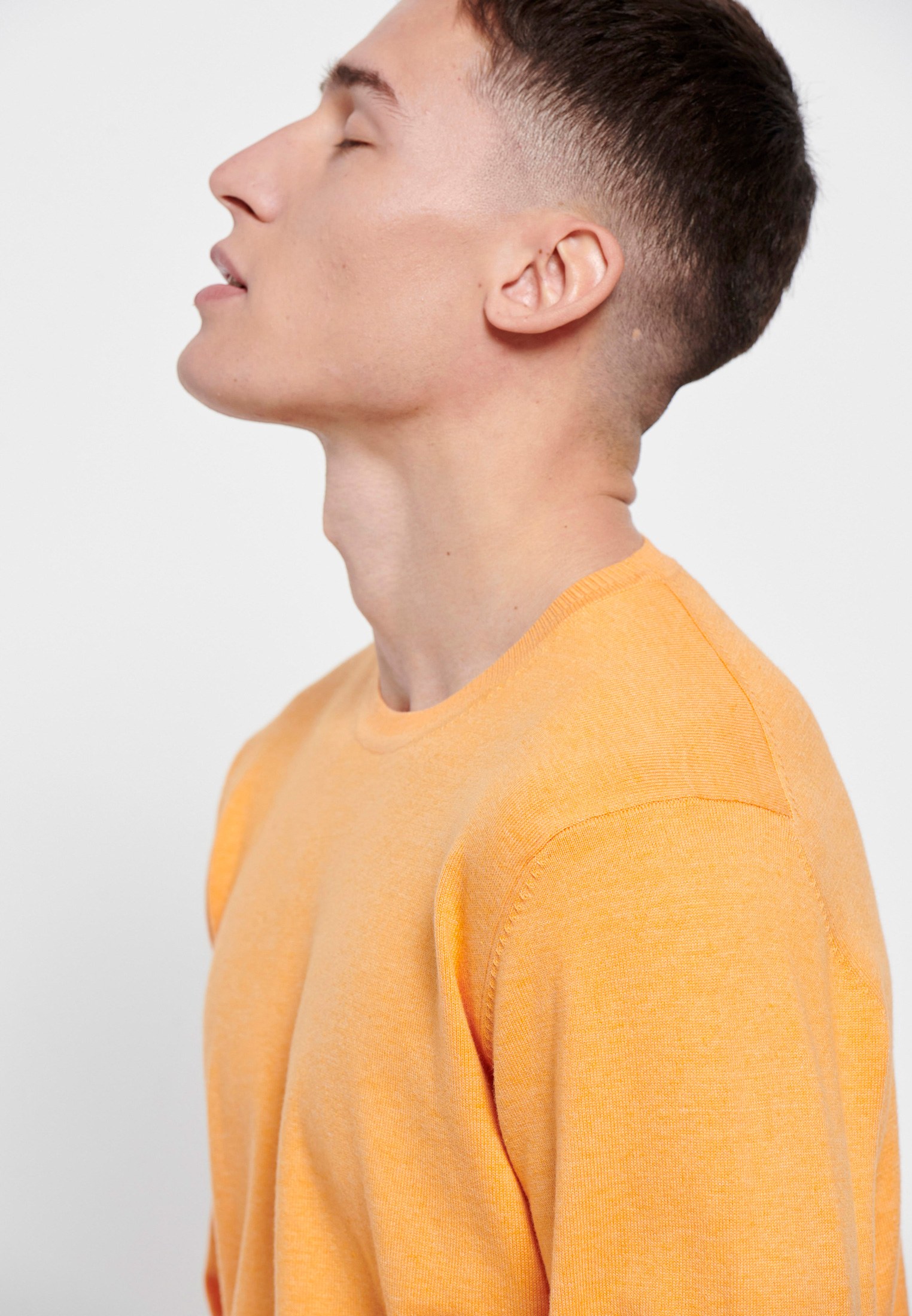 Men's Knitwear Funky Buddha Orange