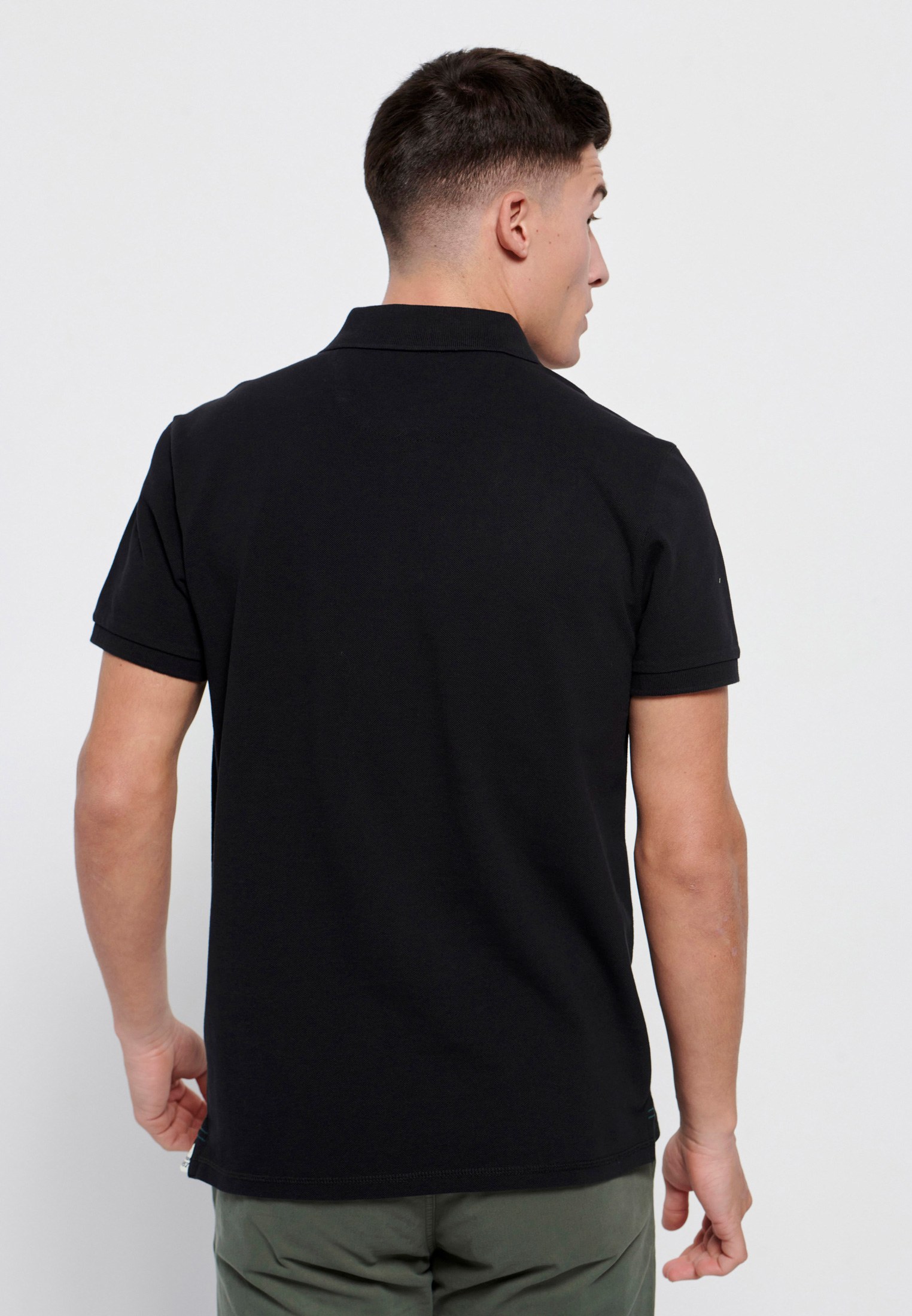 Essential μπλούζα πόλο από βαμβάκι πικέ