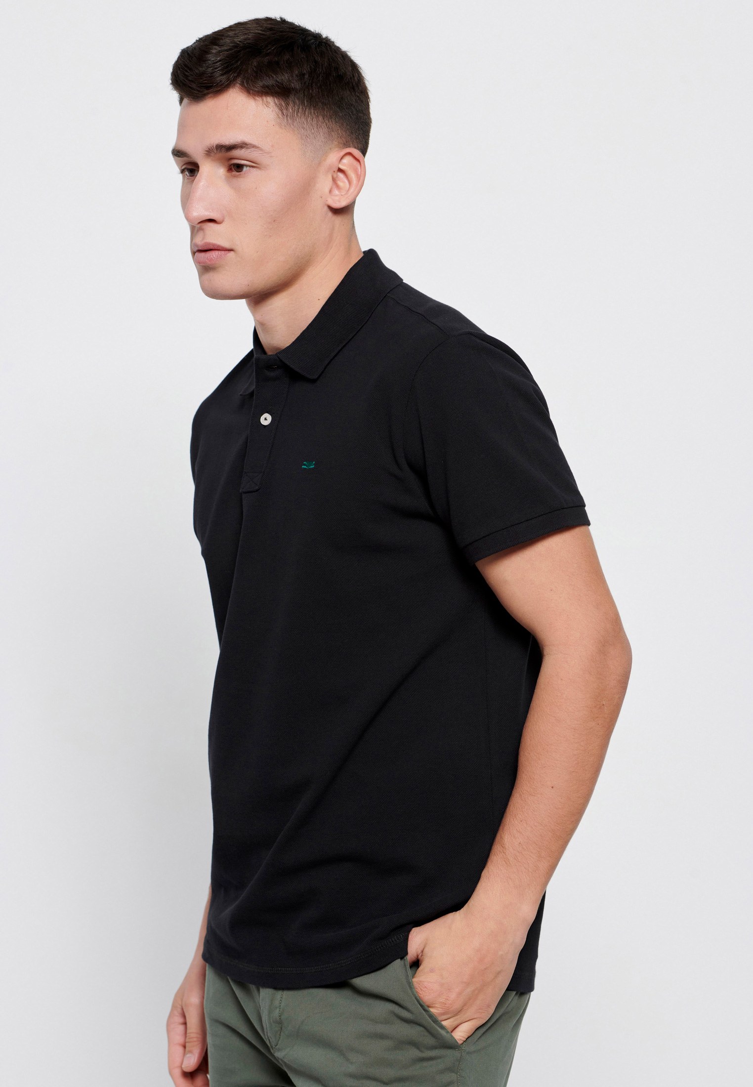 Essential μπλούζα πόλο από βαμβάκι πικέ