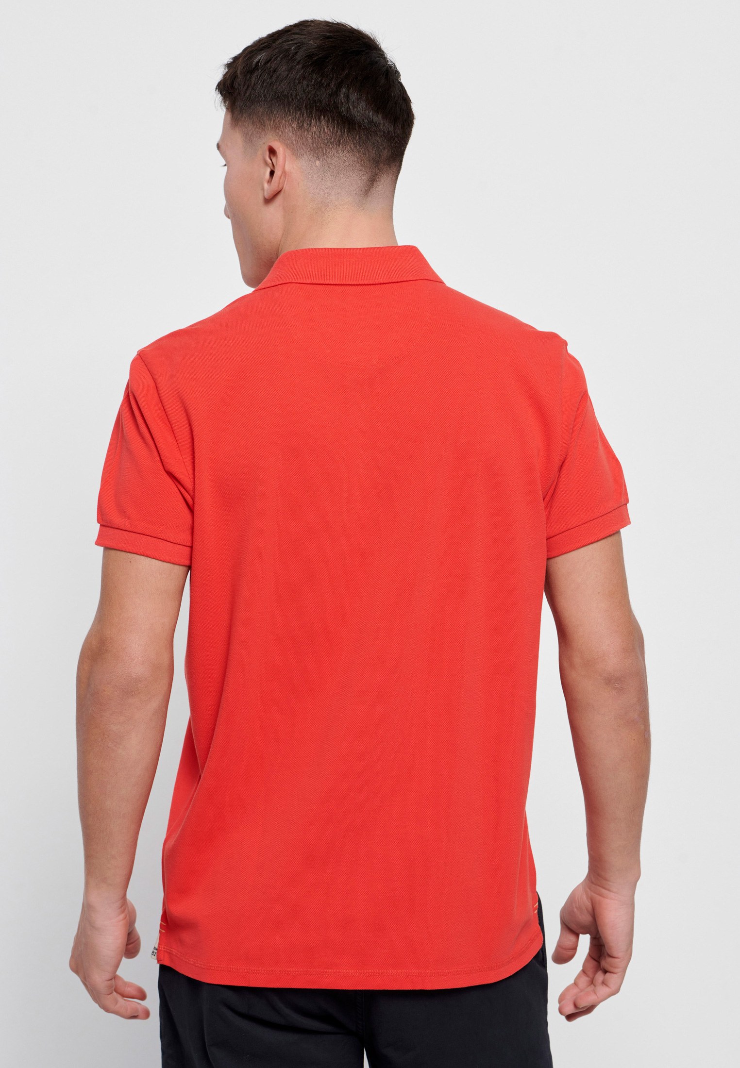 Men's Polo Shirts Funky Buddha Red